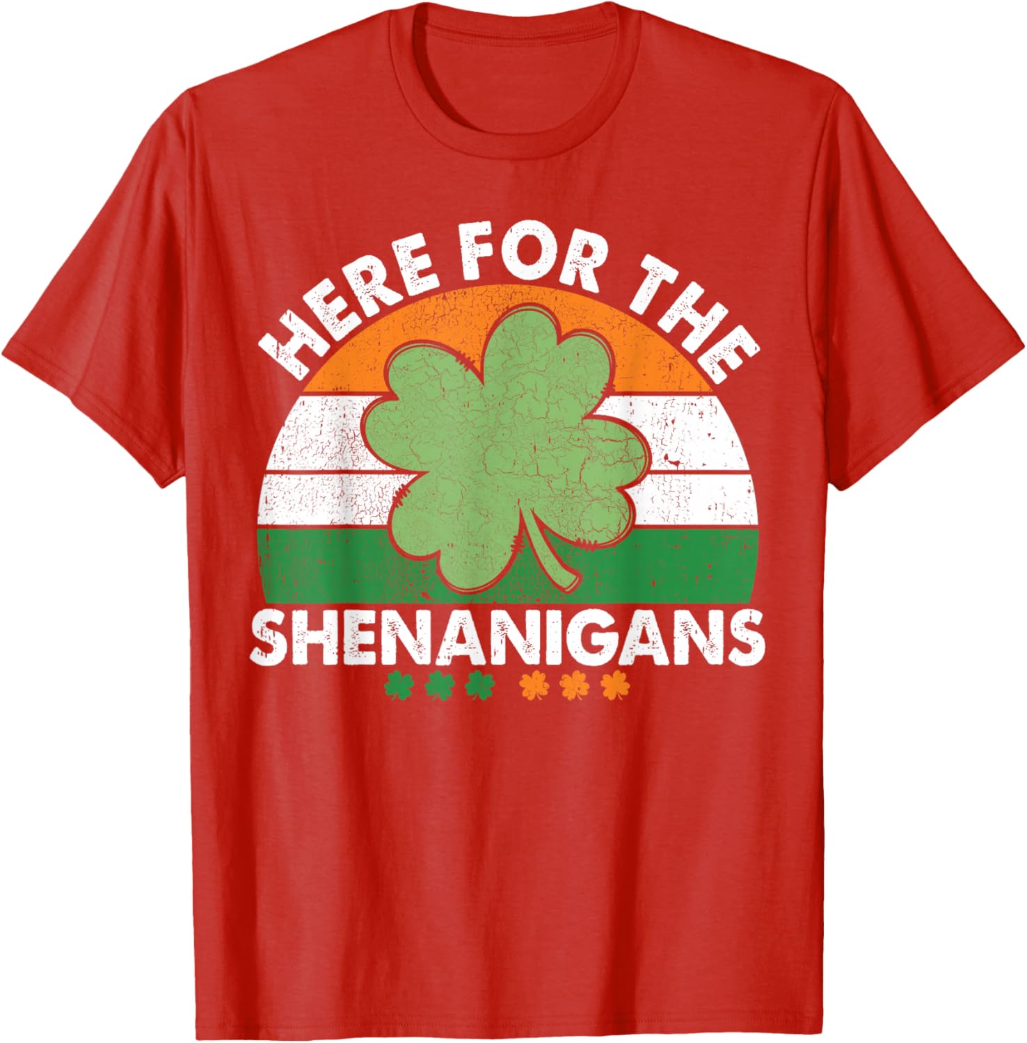 Here For The Shenanigans St Patricks Day T-Shirt Fun Irish Apparel - 27