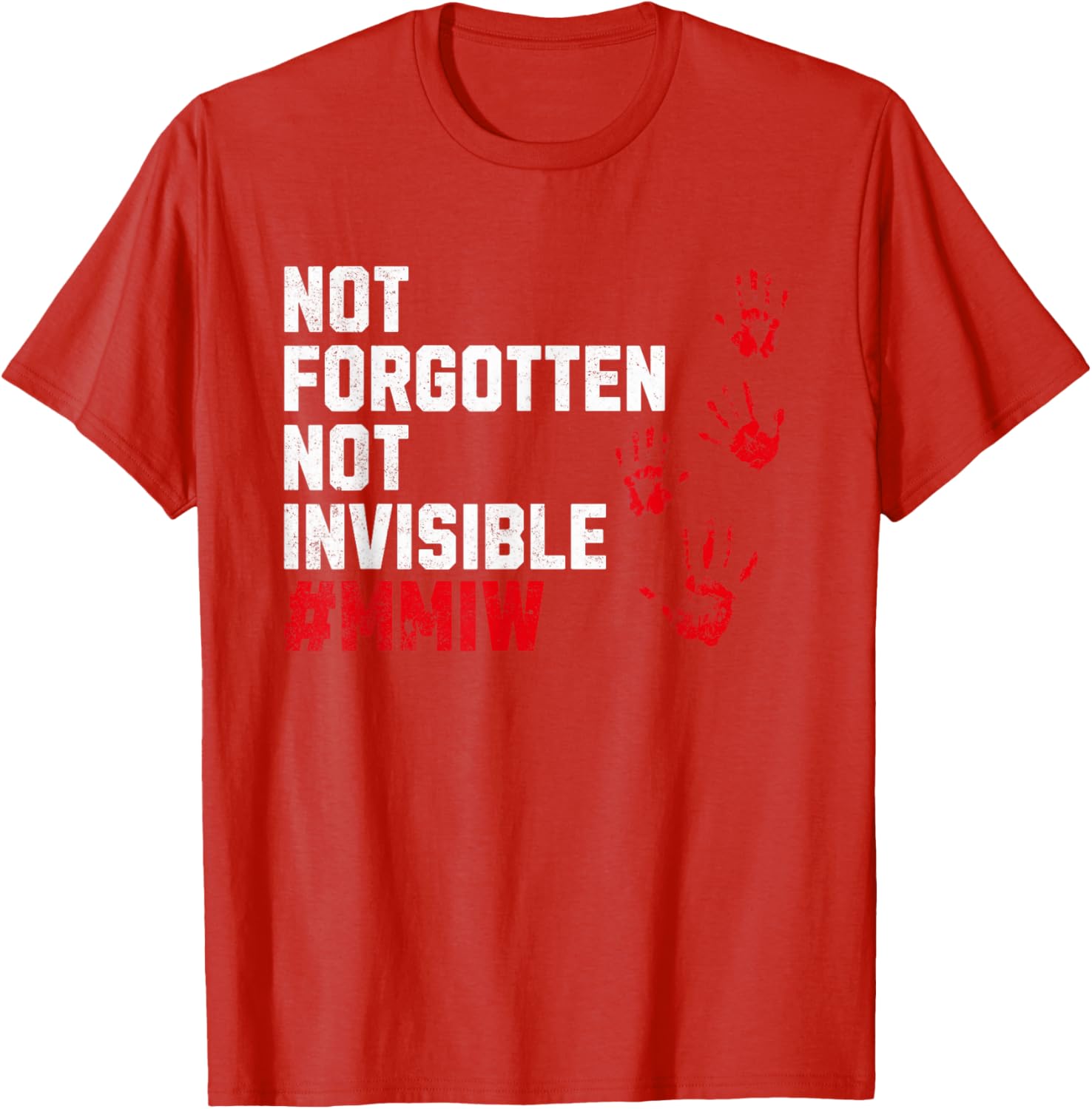 Stolen Sisters MMIW Invisible T-Shirt for Awareness of Missing Indigenous Women - 1