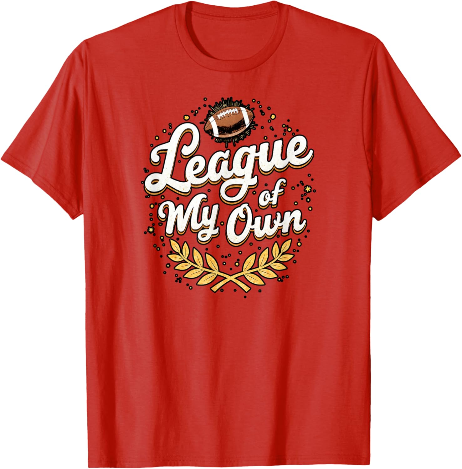 Funny Fantasy Football Champs Trophy Winner Draft T-Shirt for Fans - 20