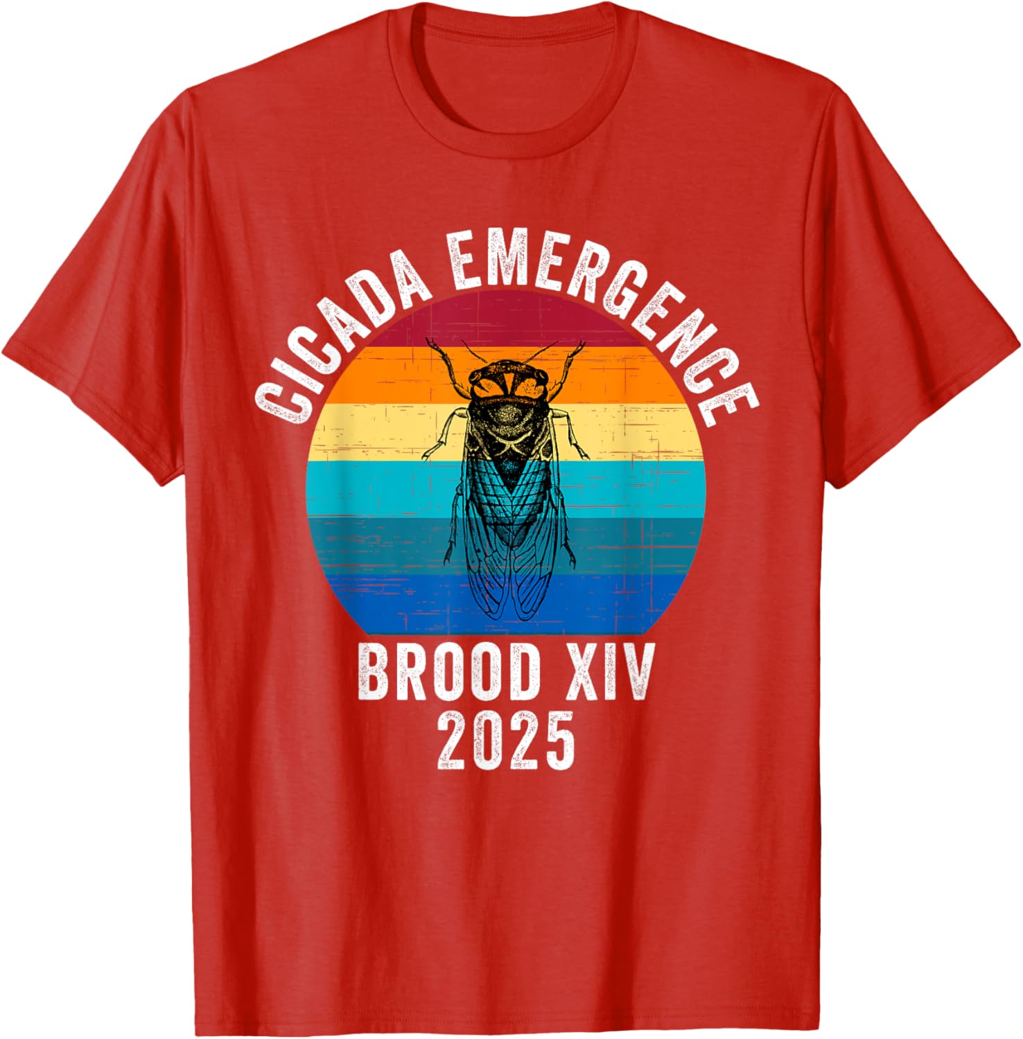 Cicada Emergence Brood XIV 2025 Funny T-Shirt for Nature Lovers - 12