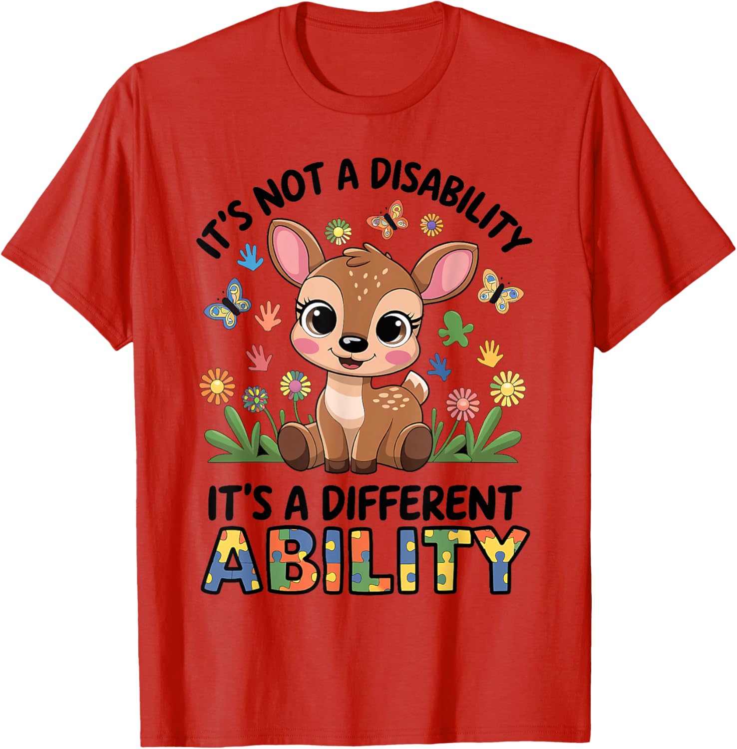Autism Awareness T-Shirt Celebrating Different Abilities in Style - 25