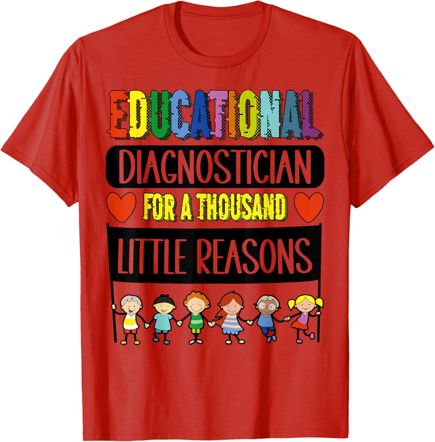 Funny Educational Diagnostician Week T-Shirt for Teachers and Educators - 4