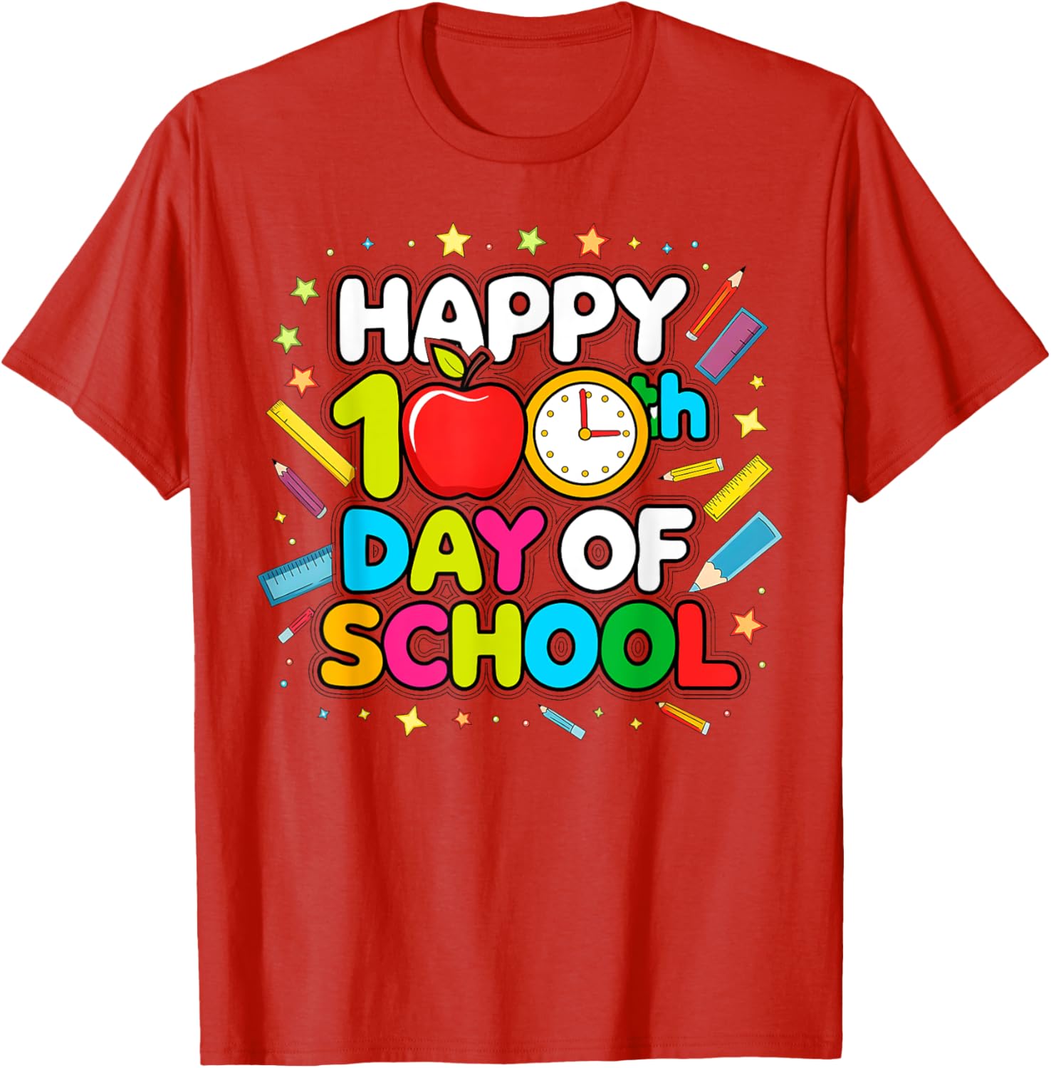 100 Days of School T-Shirt for Toddlers Perfect for Teachers and Students - 15