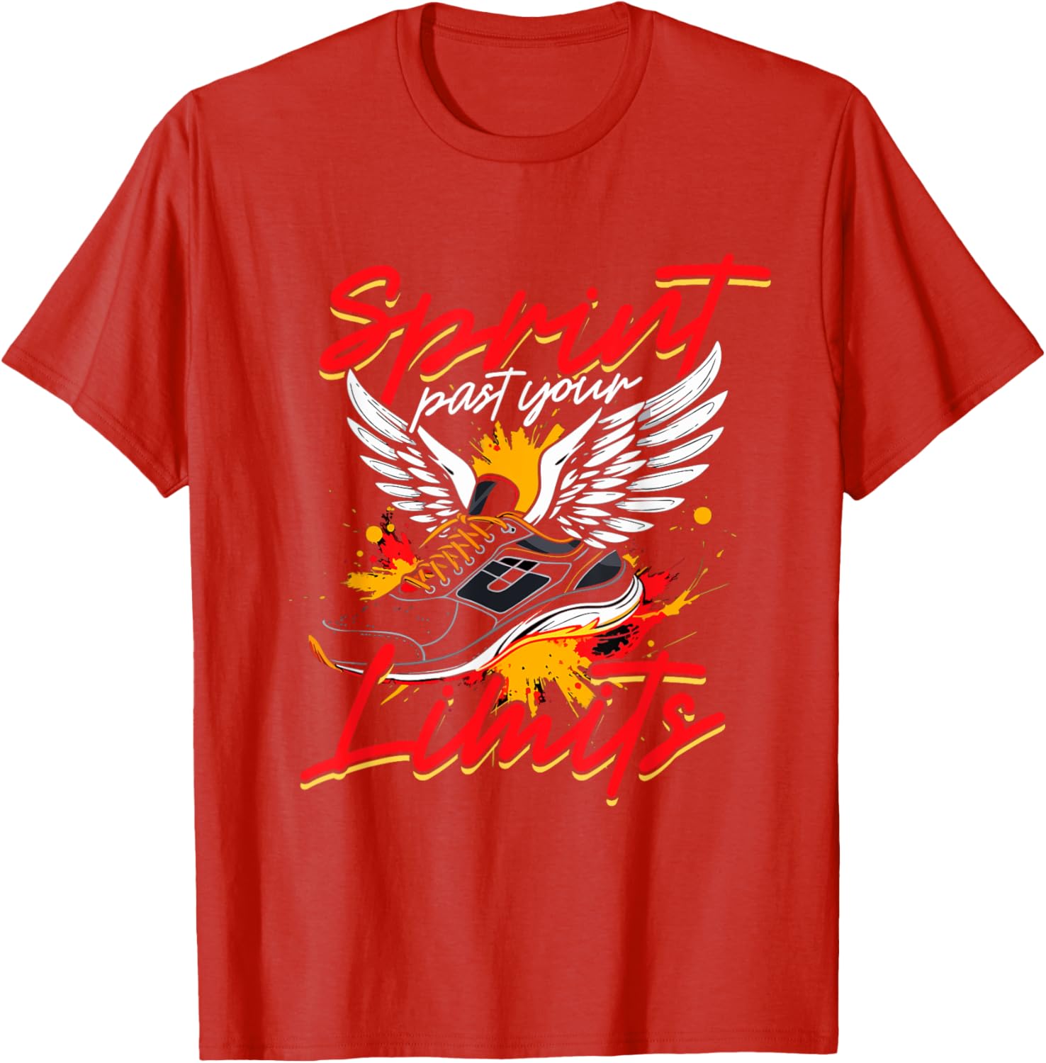 Sprint Track and Field T-Shirt Sprint Past Your Limits in Style - 8