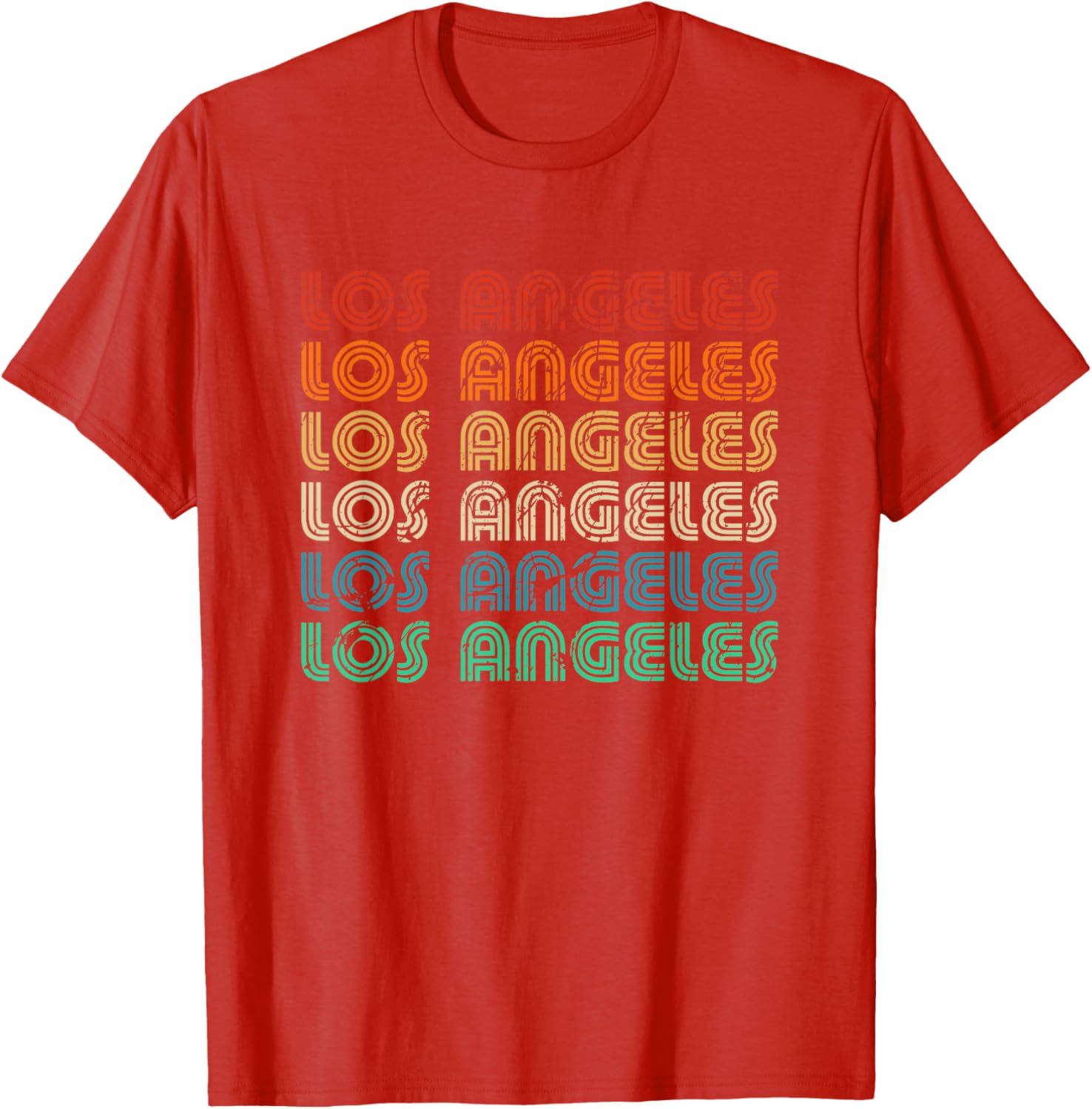 Los Angeles Vintage Retro T-Shirt California Style for Fashion Lovers - 4