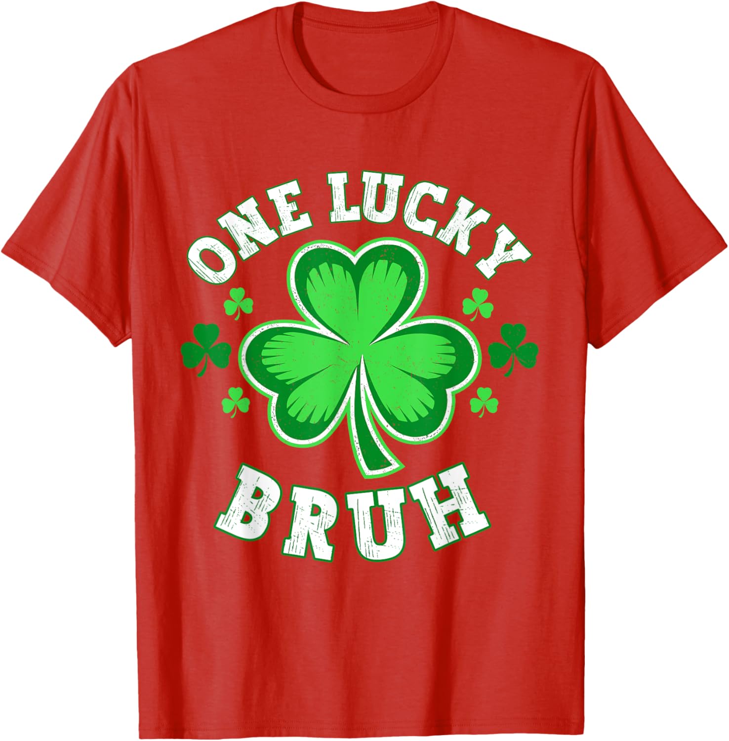 One Lucky Bruh St Patrick's Day Leprechaun T-Shirt for Fun Celebrations - 6