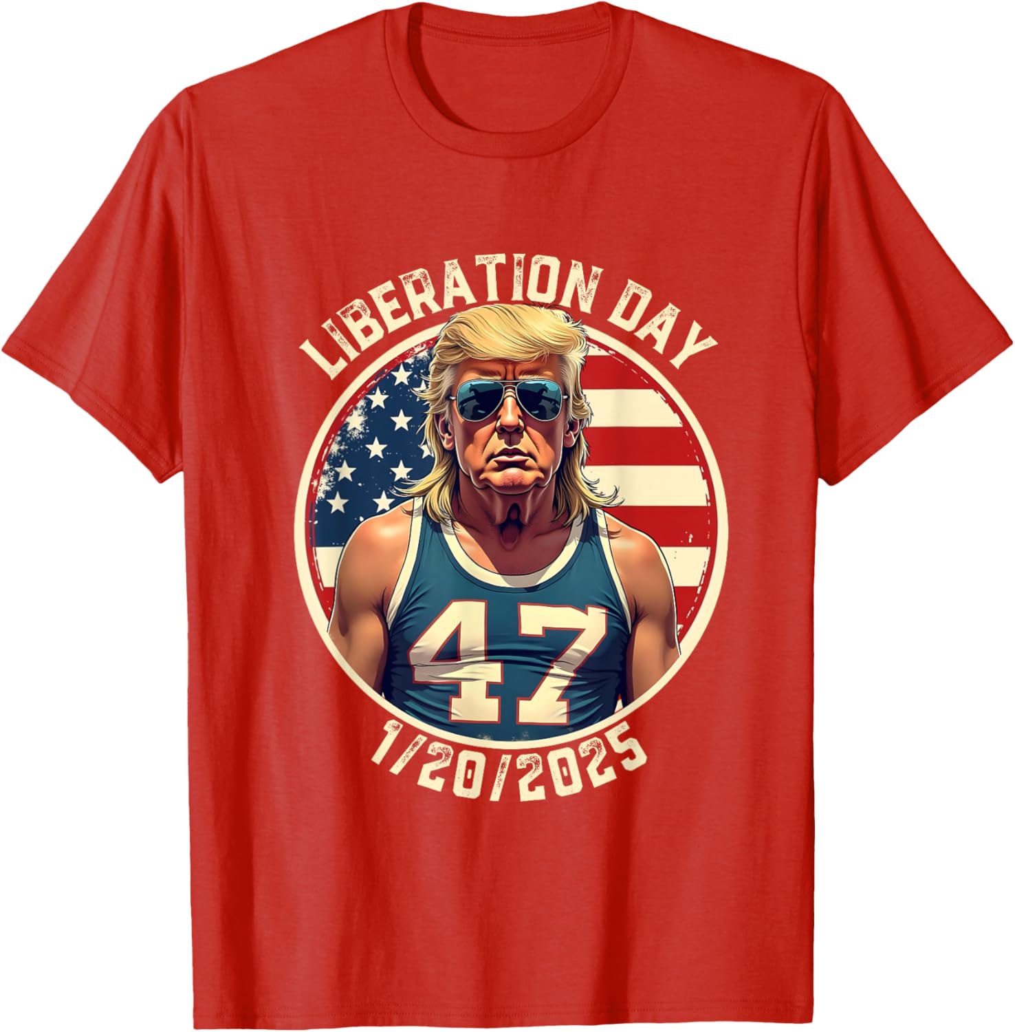 Happy Liberation Day Patriotic Trump Inauguration Day 2025 T-Shirt - 12