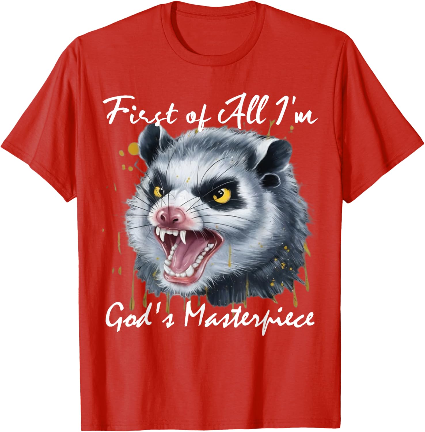 First of All I'm God's Masterpiece T-Shirt for Inspirational Style - 16