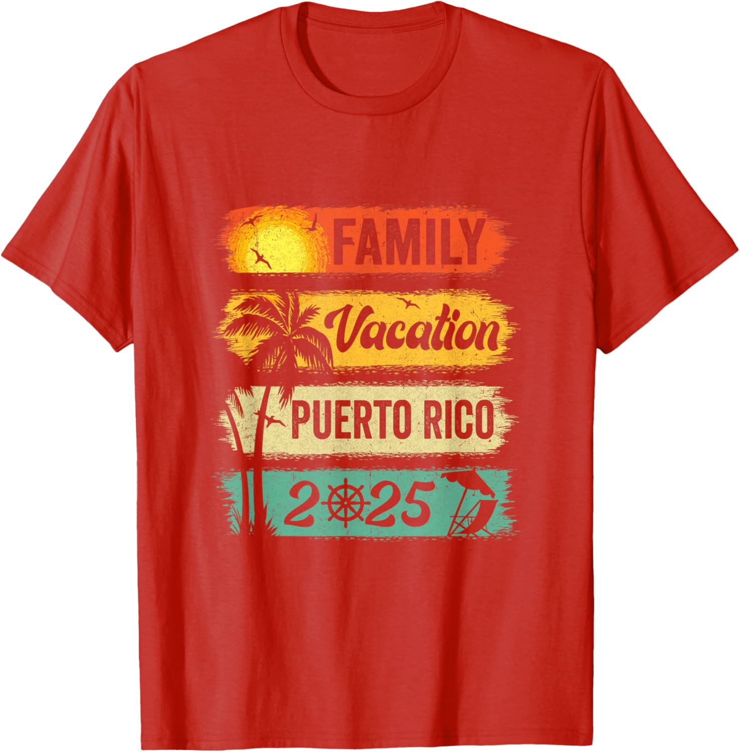Funny Matching Family T-Shirt for Puerto Rico Vacation 2025 Fun Gear - 26