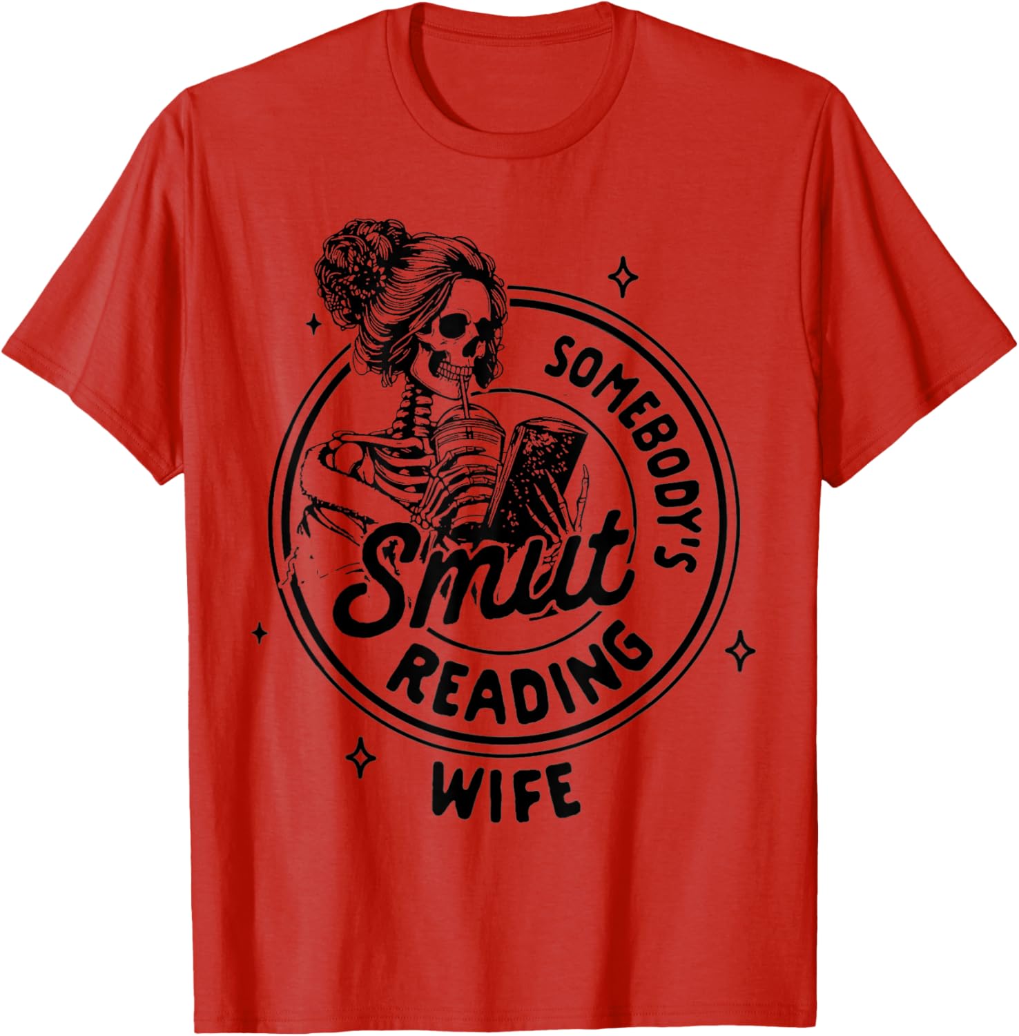 Smut Reading Wife Spicy Book Romance T-Shirt for Book Lovers - 6