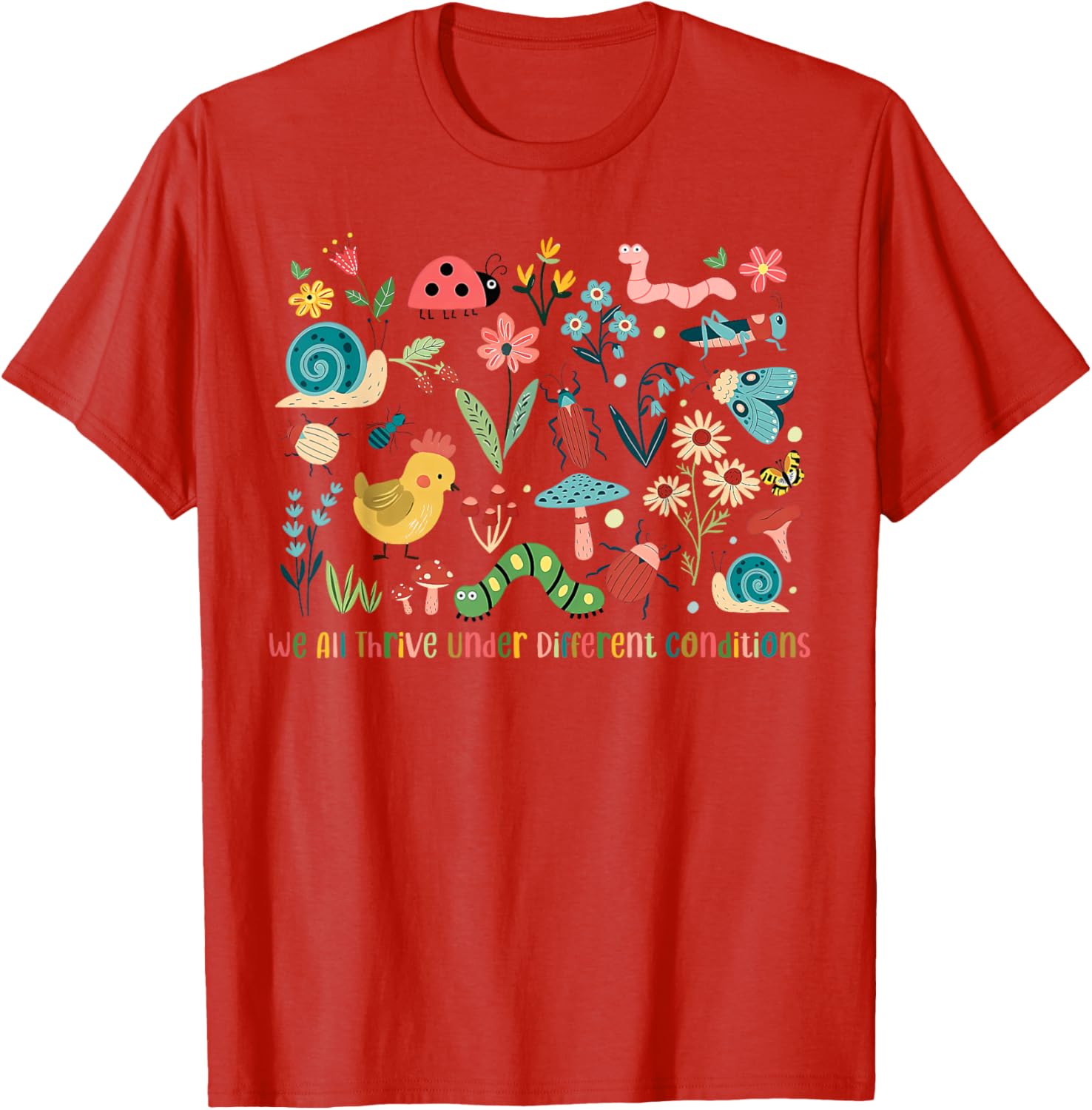 Neurodiversity SPED T-Shirt Celebrating Different Strengths and Styles - 9