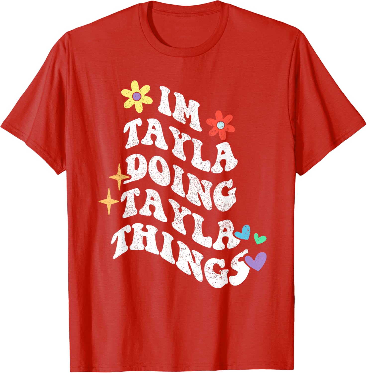 Funny Retro Tayla Doing Her Thing Mother's Day T-Shirt for Moms - 7