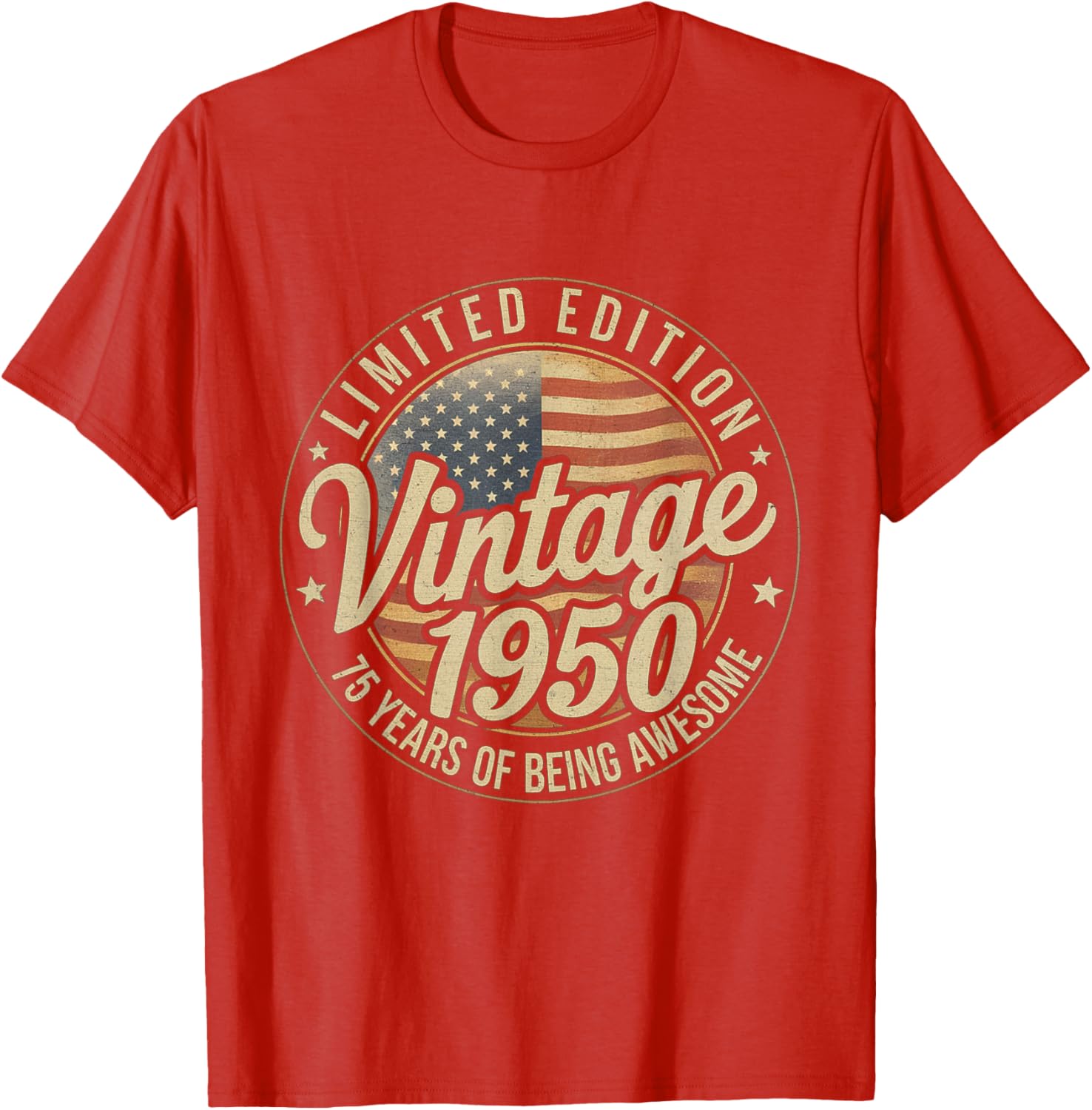 Vintage 1950 75th Birthday T-Shirt for Men and Women Stylish Gift - 10