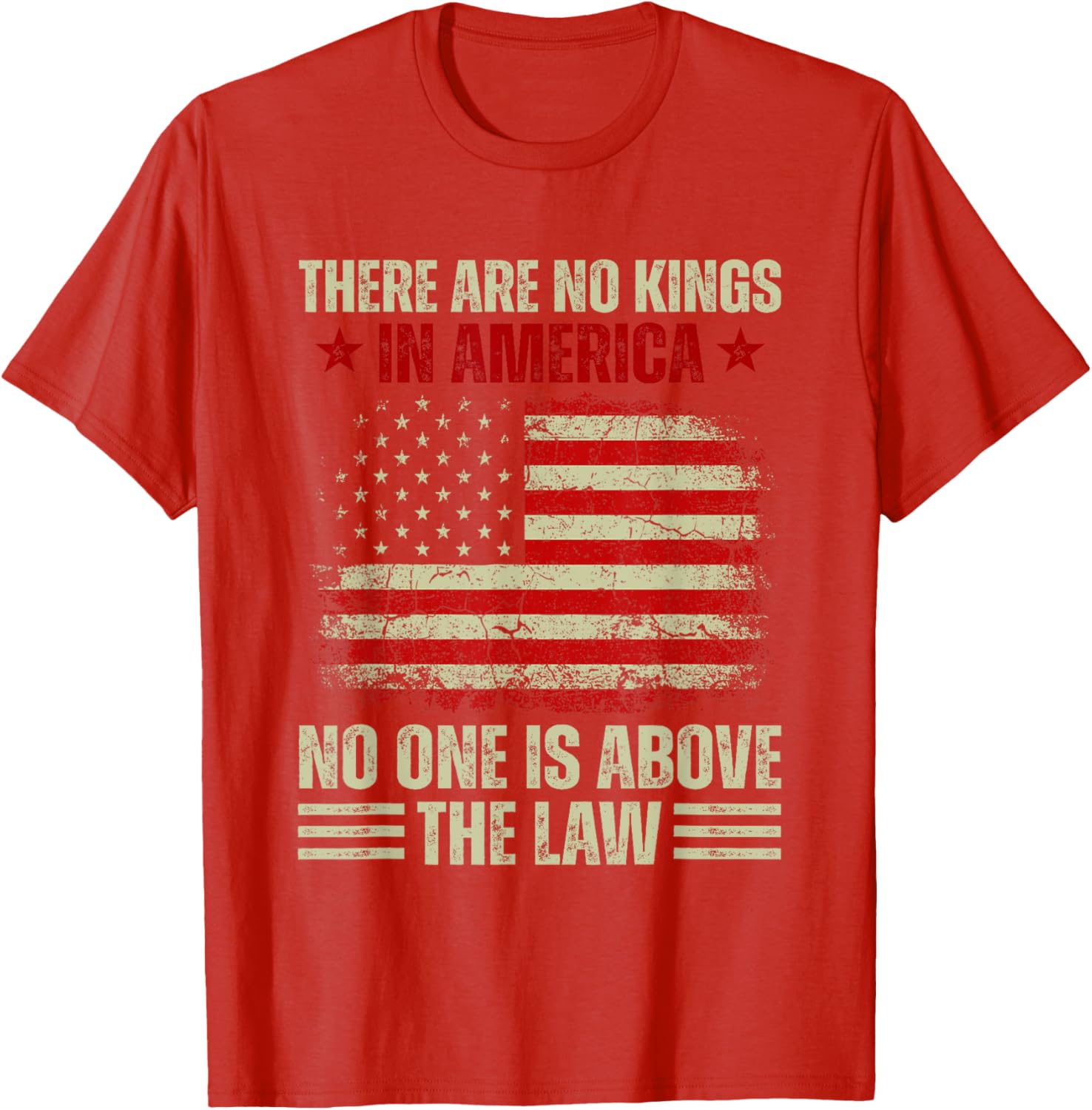 No Kings In America T-Shirt – Law and Justice Graphic Tee for Everyone - 25