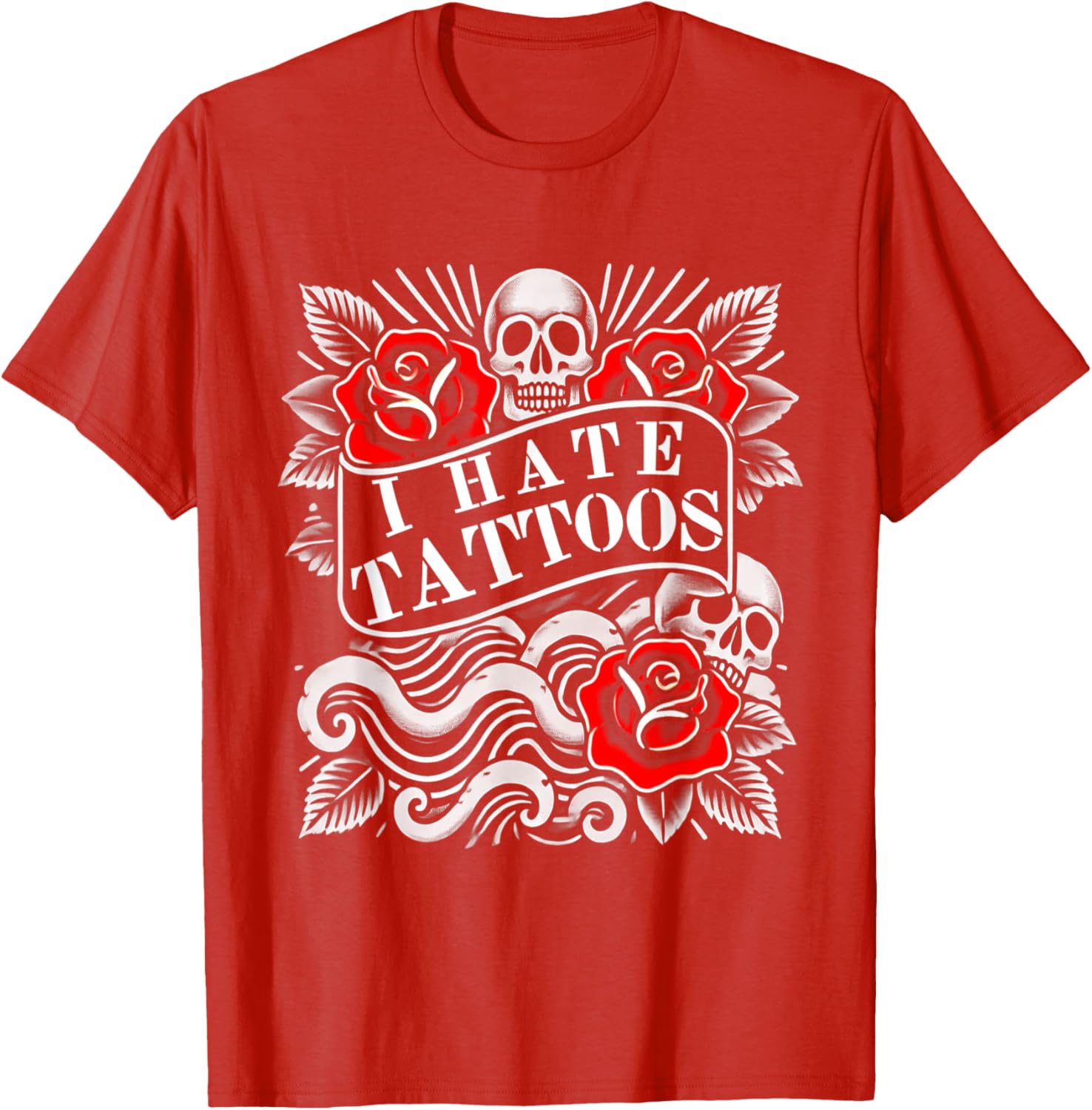 I Hate Tattoos T-Shirt for Tattoo Lovers and Artists – Unique Inked Graphic - 18