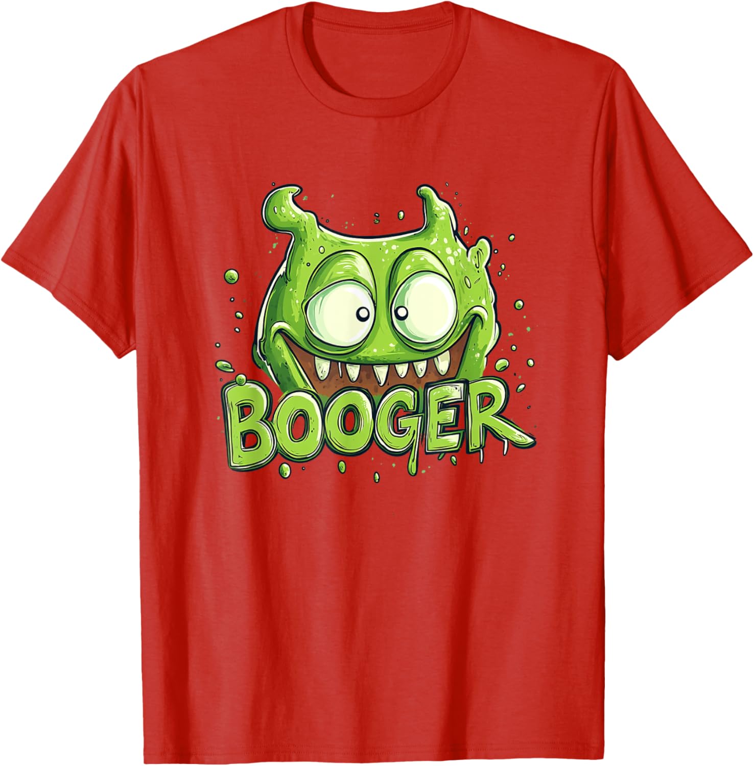 Fun Booger Monster Costume T-Shirt for Boys and Girls - Cute & Comfy Wear - 15
