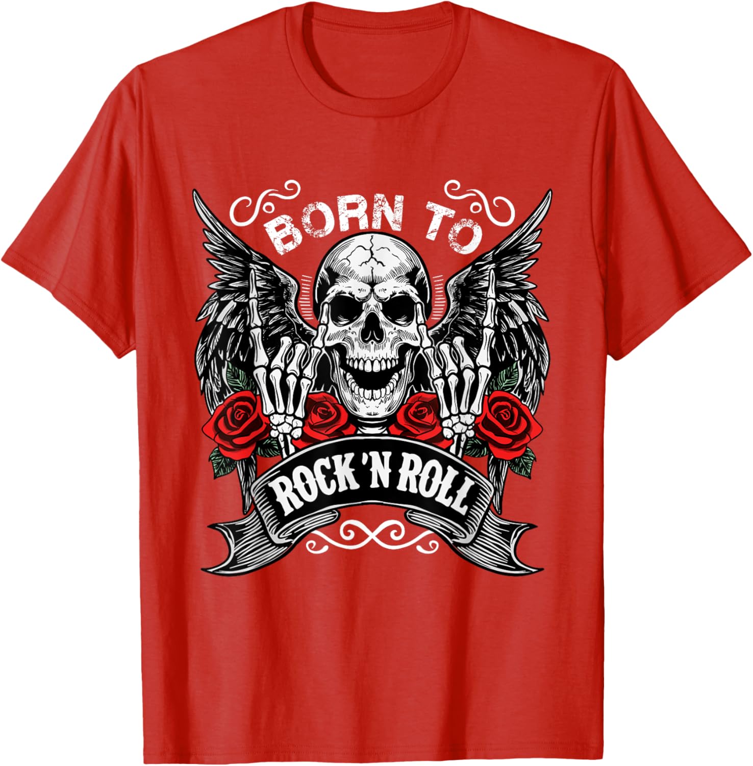Born To Rock Vintage Rock Concert T-Shirt for Music Lovers - 7