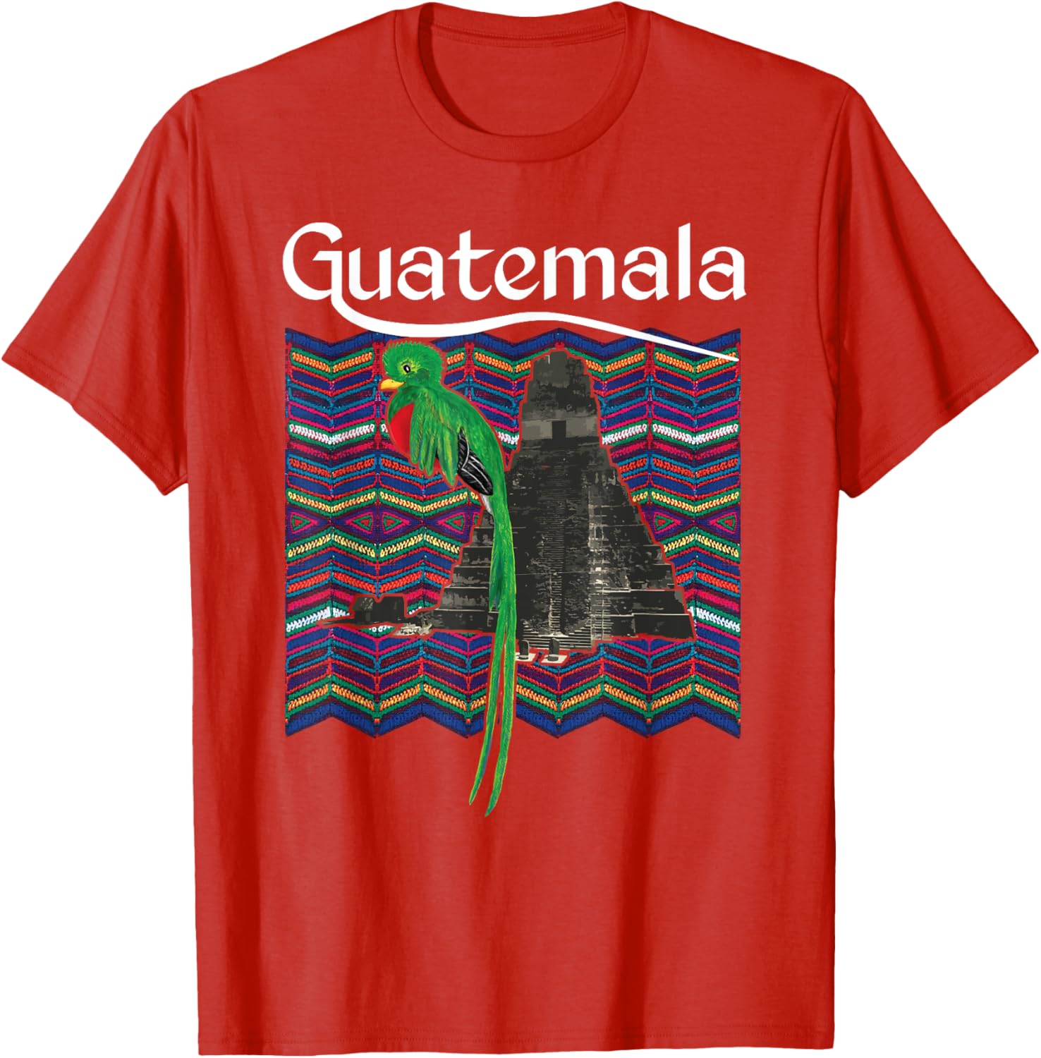 Quetzal Guatemala Traditional Maya T-Shirt – Chic Chapin Design - 10