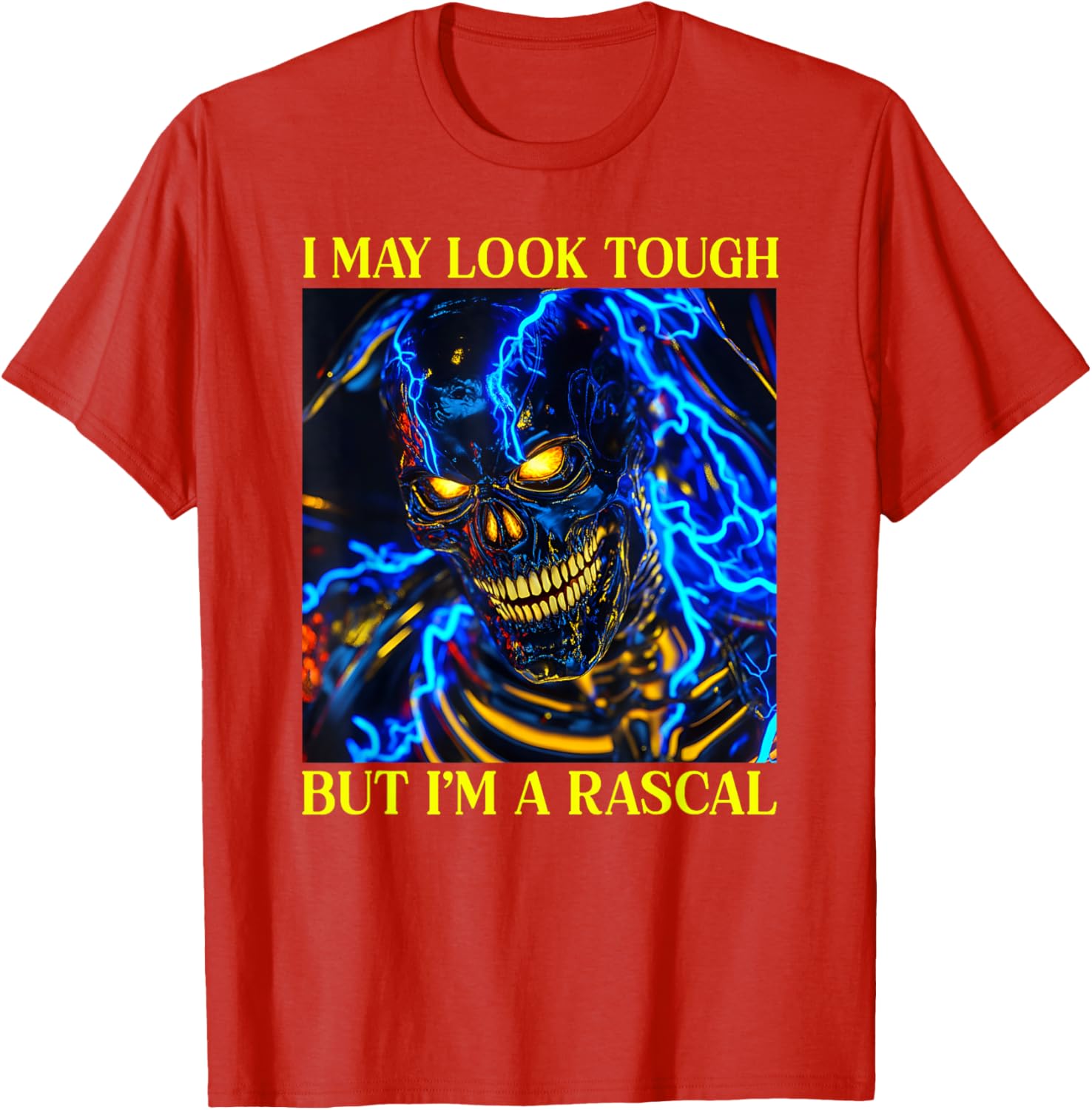 Funny Rascal Dank Meme Skeleton T-Shirt for Unique Style and Humor - 16