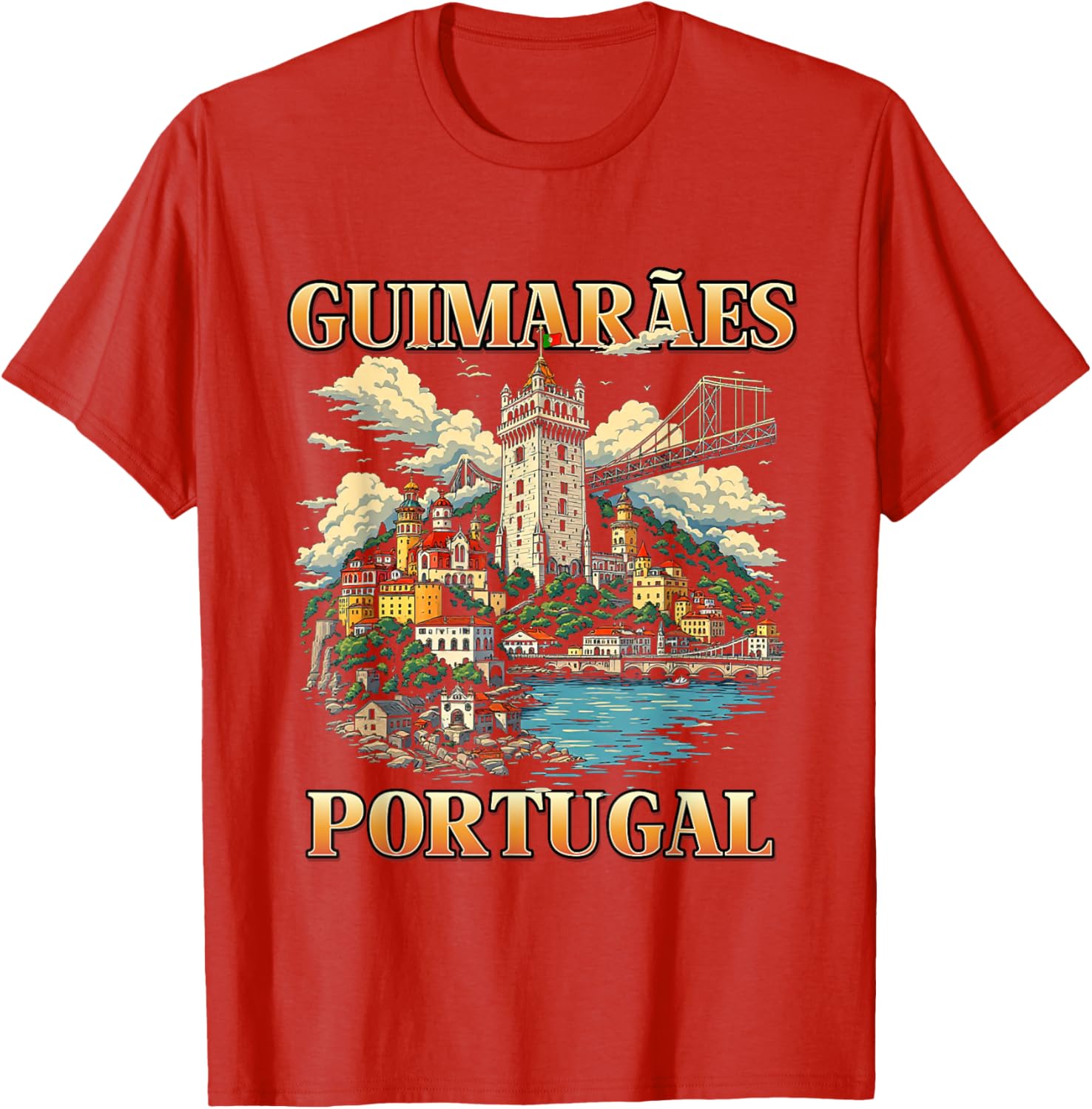 Guimaraes Souvenir T-Shirt for Portugal Travel Memories - 10