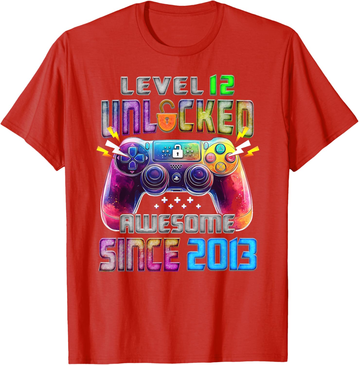 Level 12 Awesome 12 Year Old T-Shirt Fun Gift Since 2013 for Kids - 7