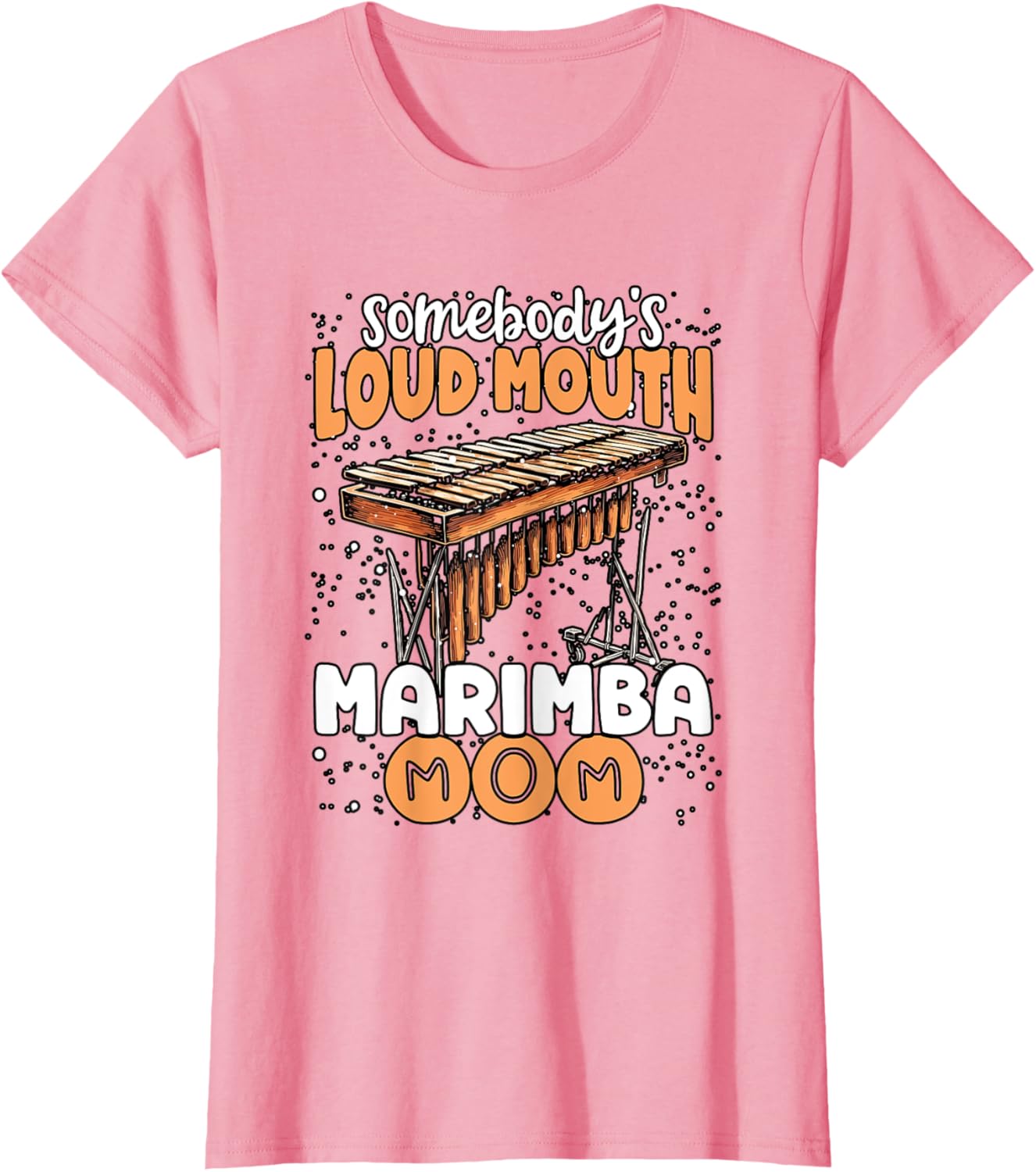Marimba Mom Percussion Section Marching Band T-Shirt for Musicians - 7
