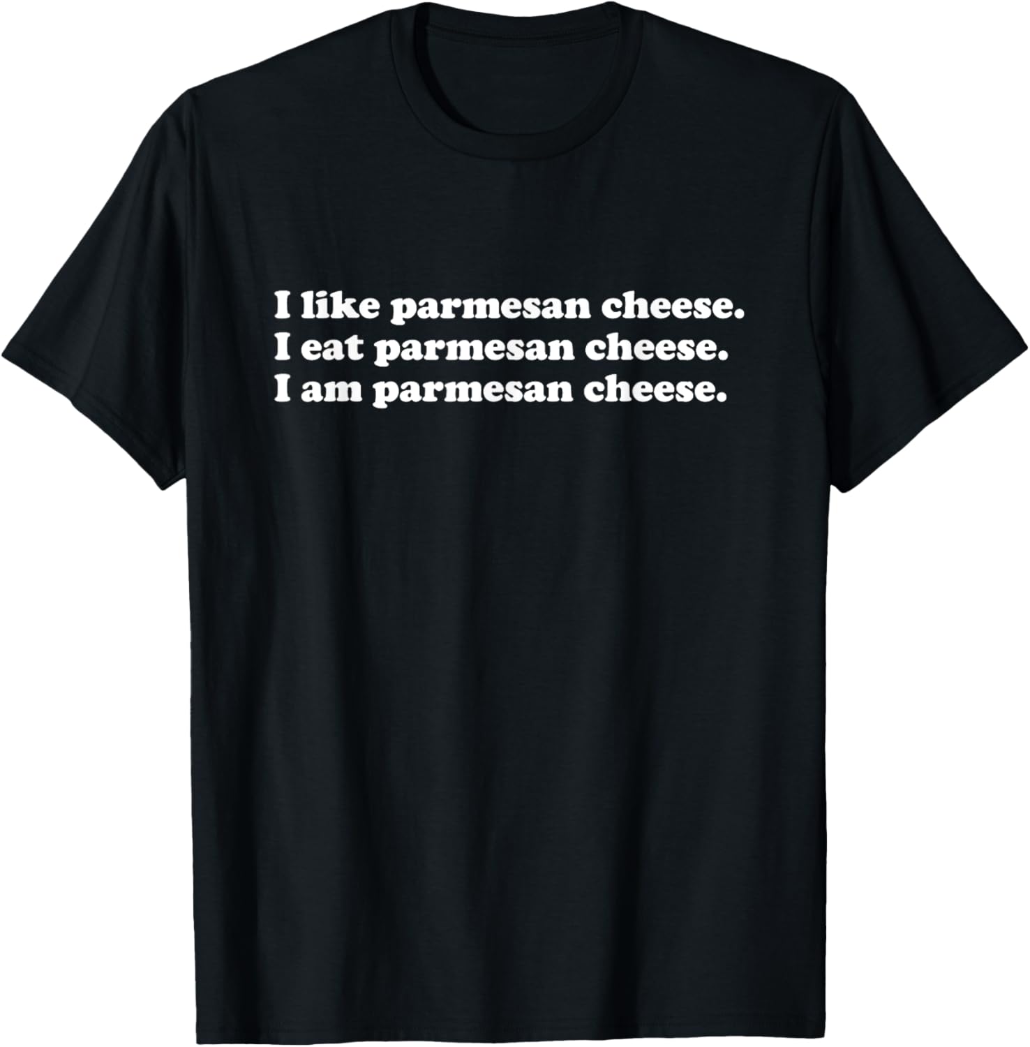 Parmesan Cheese Lover T-Shirt for Men, Women, Girls, and Boys - 1