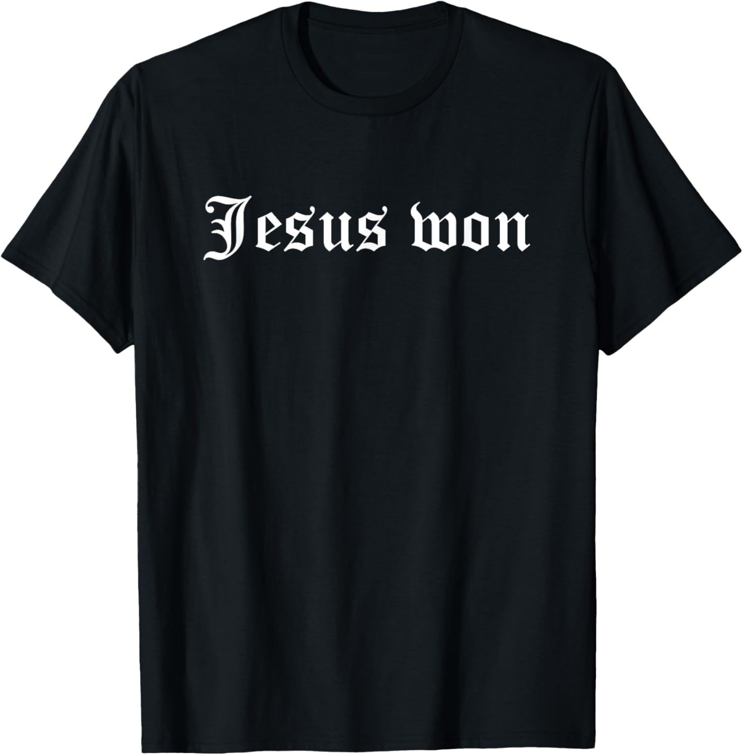 Jesus Won T-Shirt for Men and Women - Faith-Inspired Apparel - 21