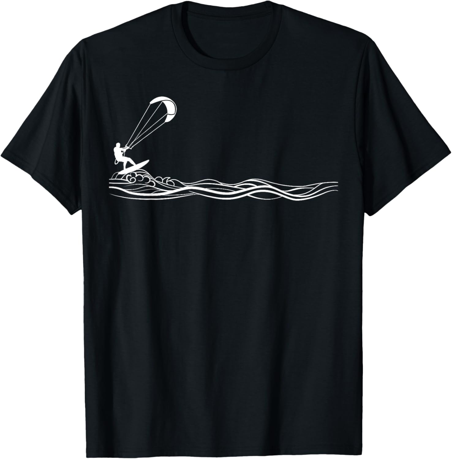 Minimalistic Kitesurfing T-Shirt for Kiteboarding Enthusiasts - 5