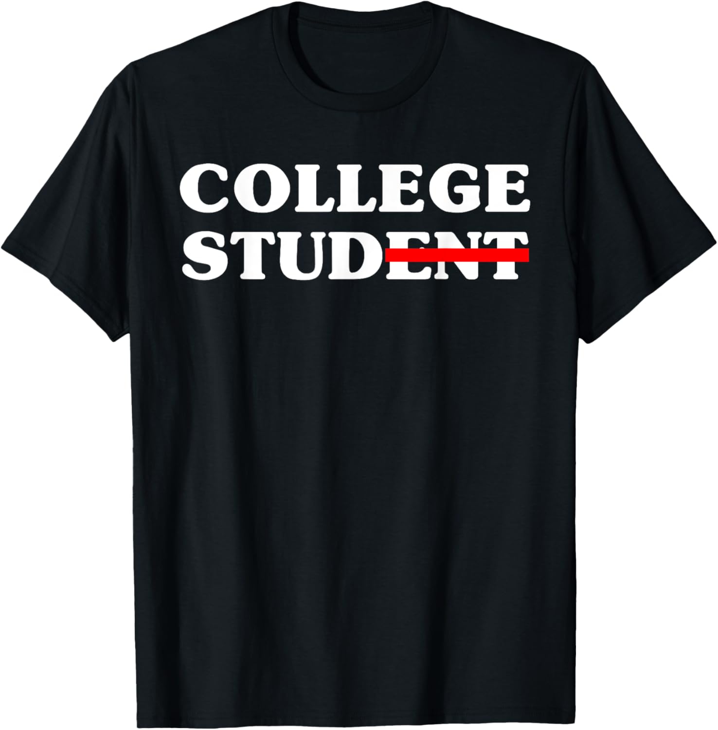 Funny College Student Novelty Tee 2025 Gift for Campus Life - 27