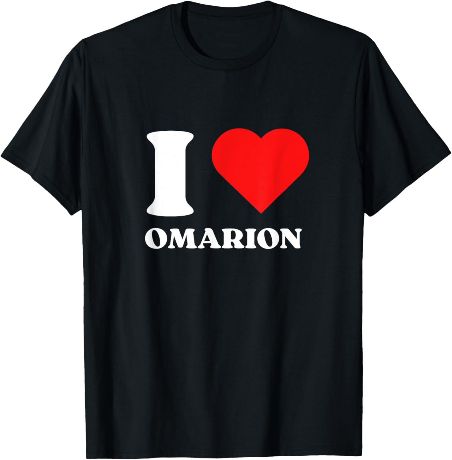 Trendy I Love Omarion Y2K Valentine's Day T-Shirt for Music Lovers - 21