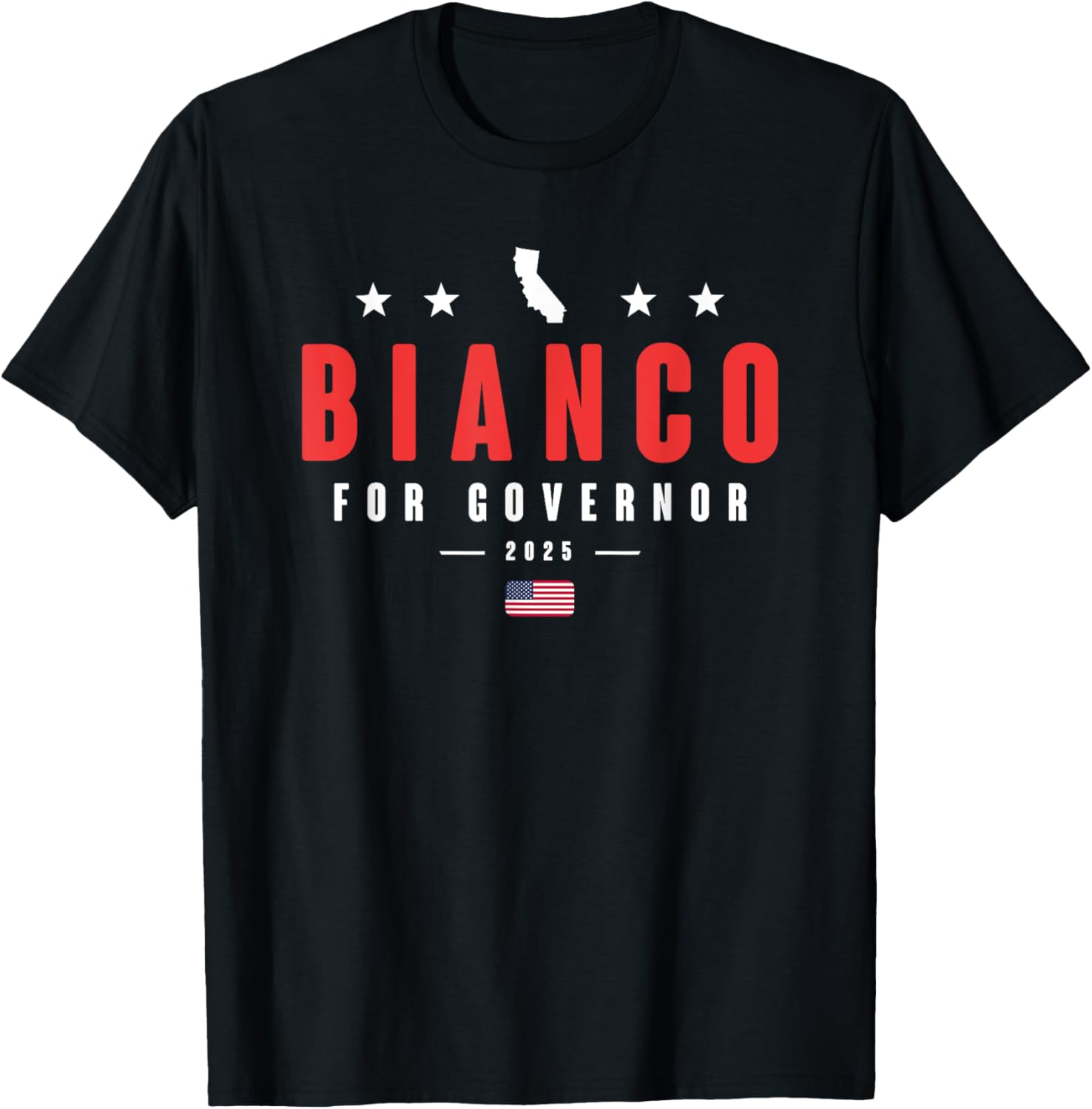 Bianco for Governor T-Shirt - Stylish Political Apparel for Supporters - 7