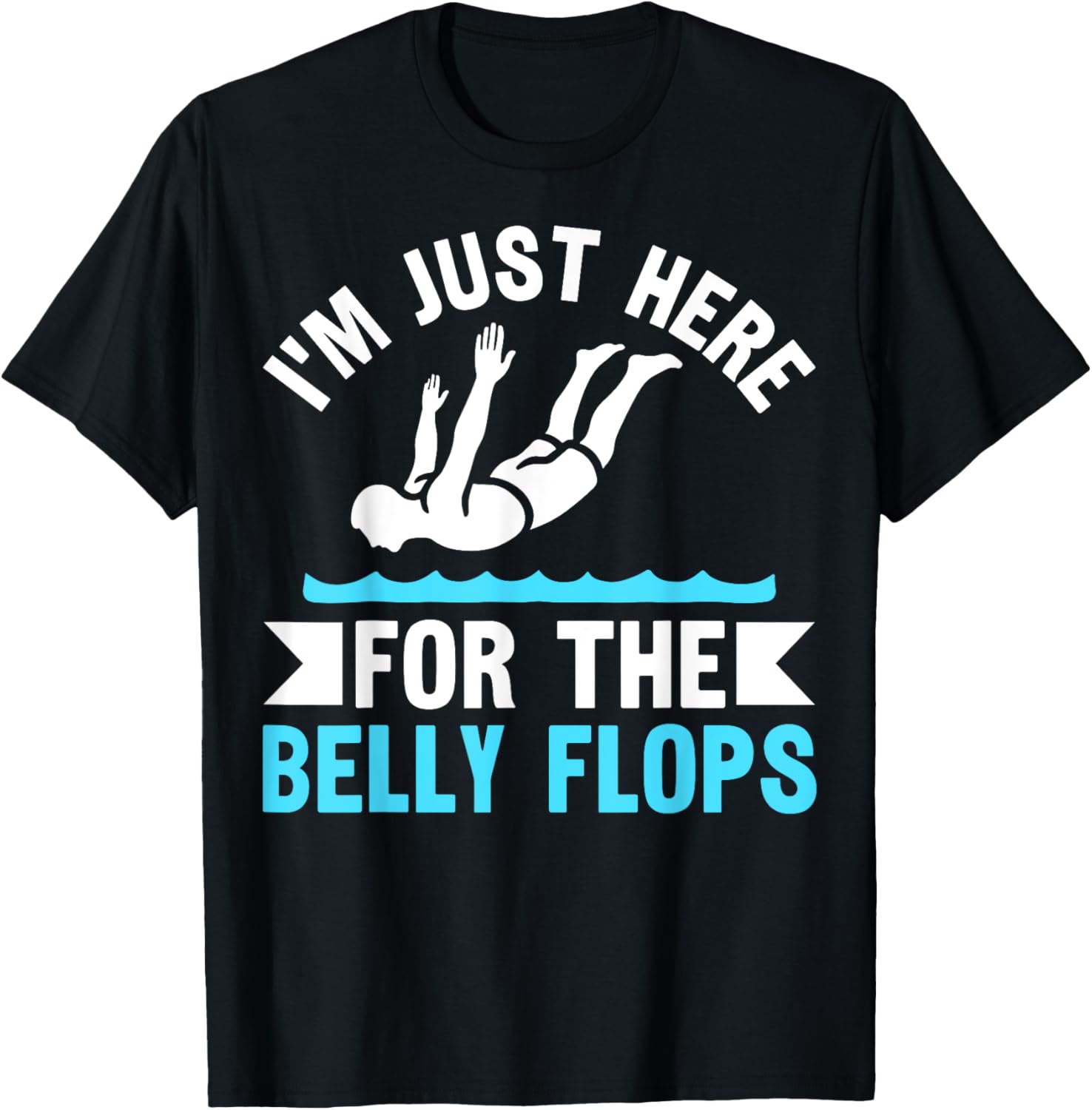 Bellyflop Champion T-Shirt for Experts in Fun Dive Competitions - 6