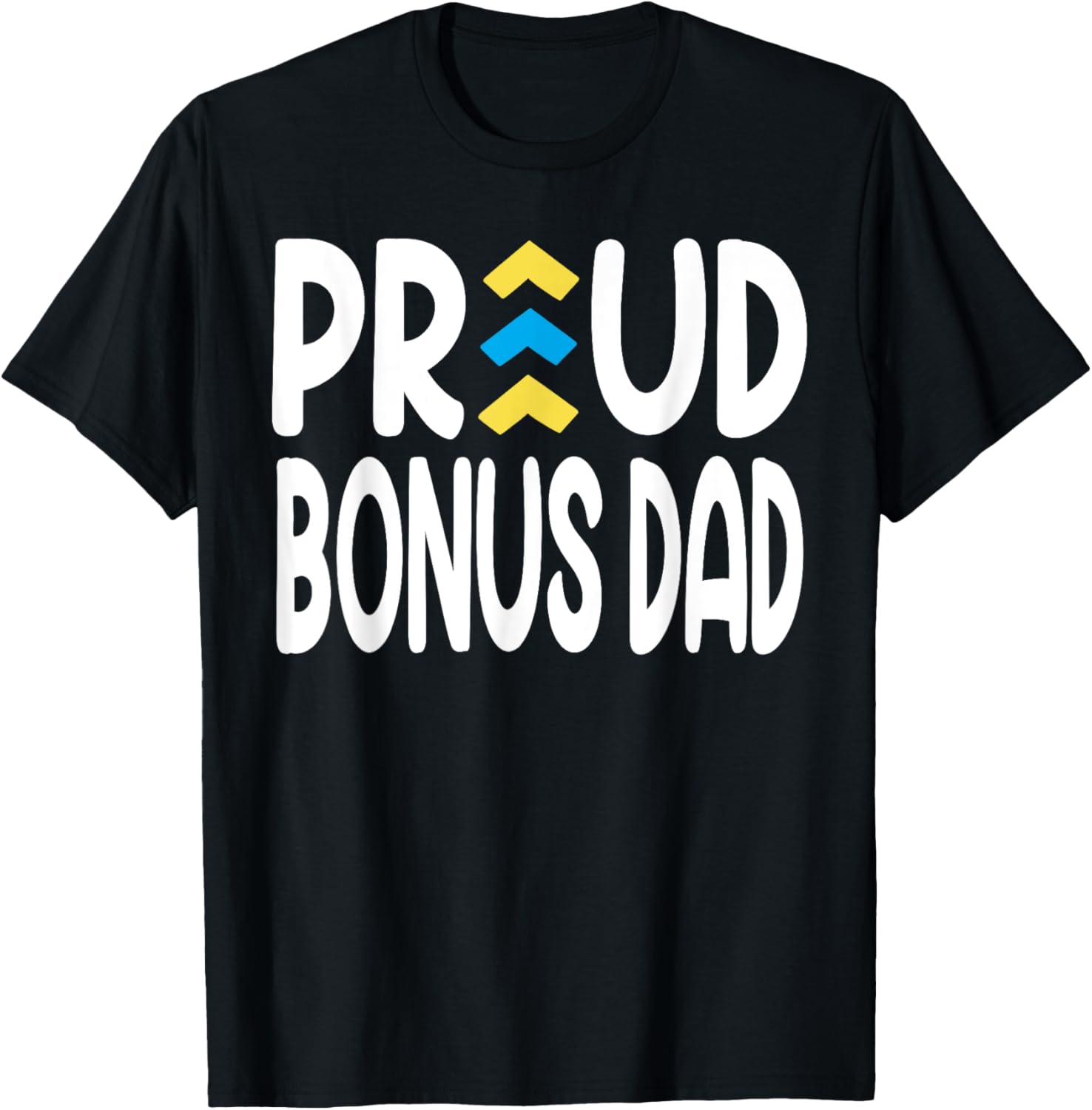 Proud Bonus Dad World Down Syndrome Day Socks and T-Shirt Combo - 4