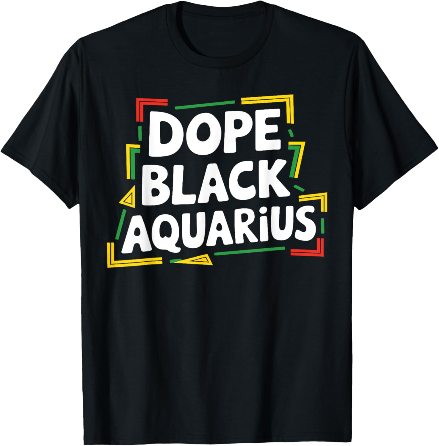 Stylish Melanin Aquarius Zodiac T-Shirt for Black Astrology Lovers - 8