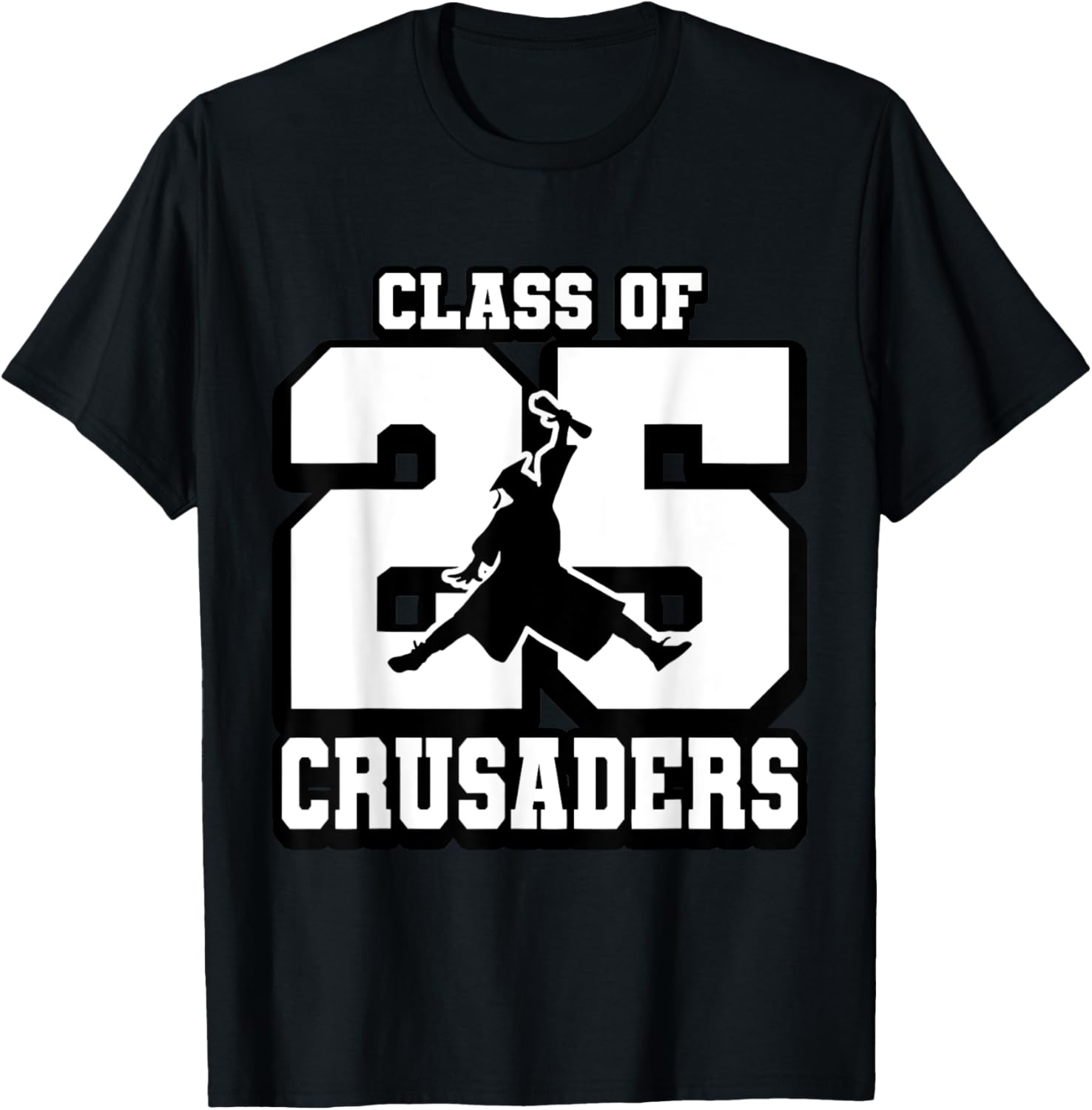 Class of 2025 Crusaders Graduation T-Shirt for Proud Graduates - 1