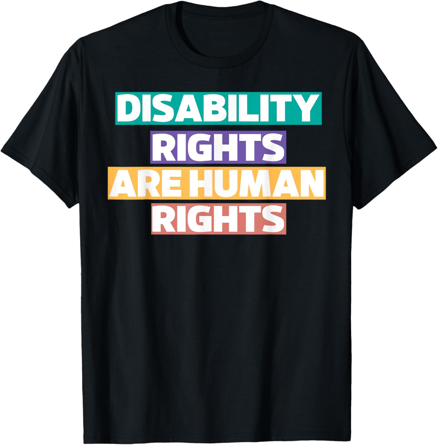 Disability Rights Are Human Rights T-Shirt for Advocacy and Style - 3