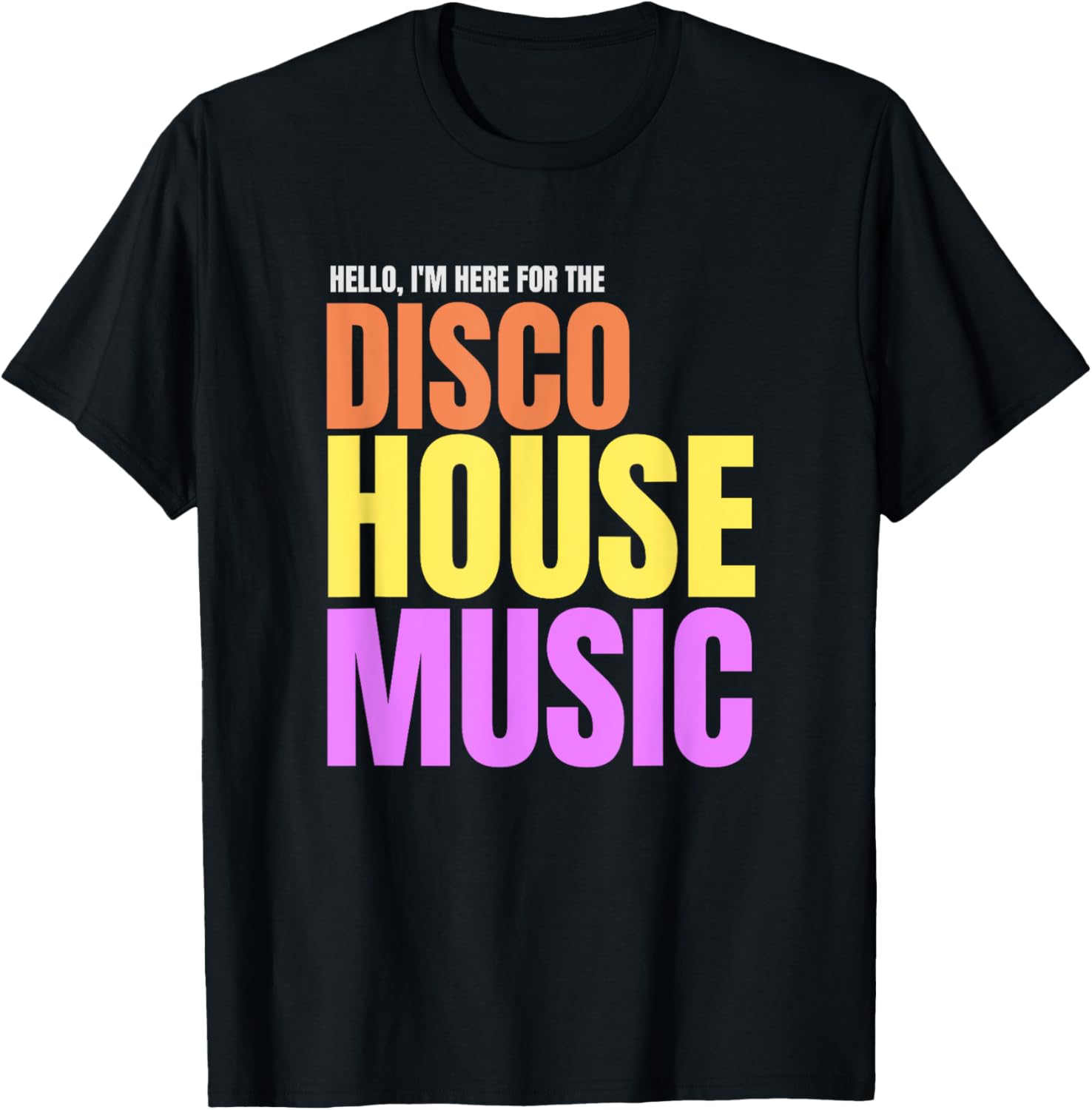 Disco House Soul Funk Music T-Shirt for Music Lovers and Party Goers - 10