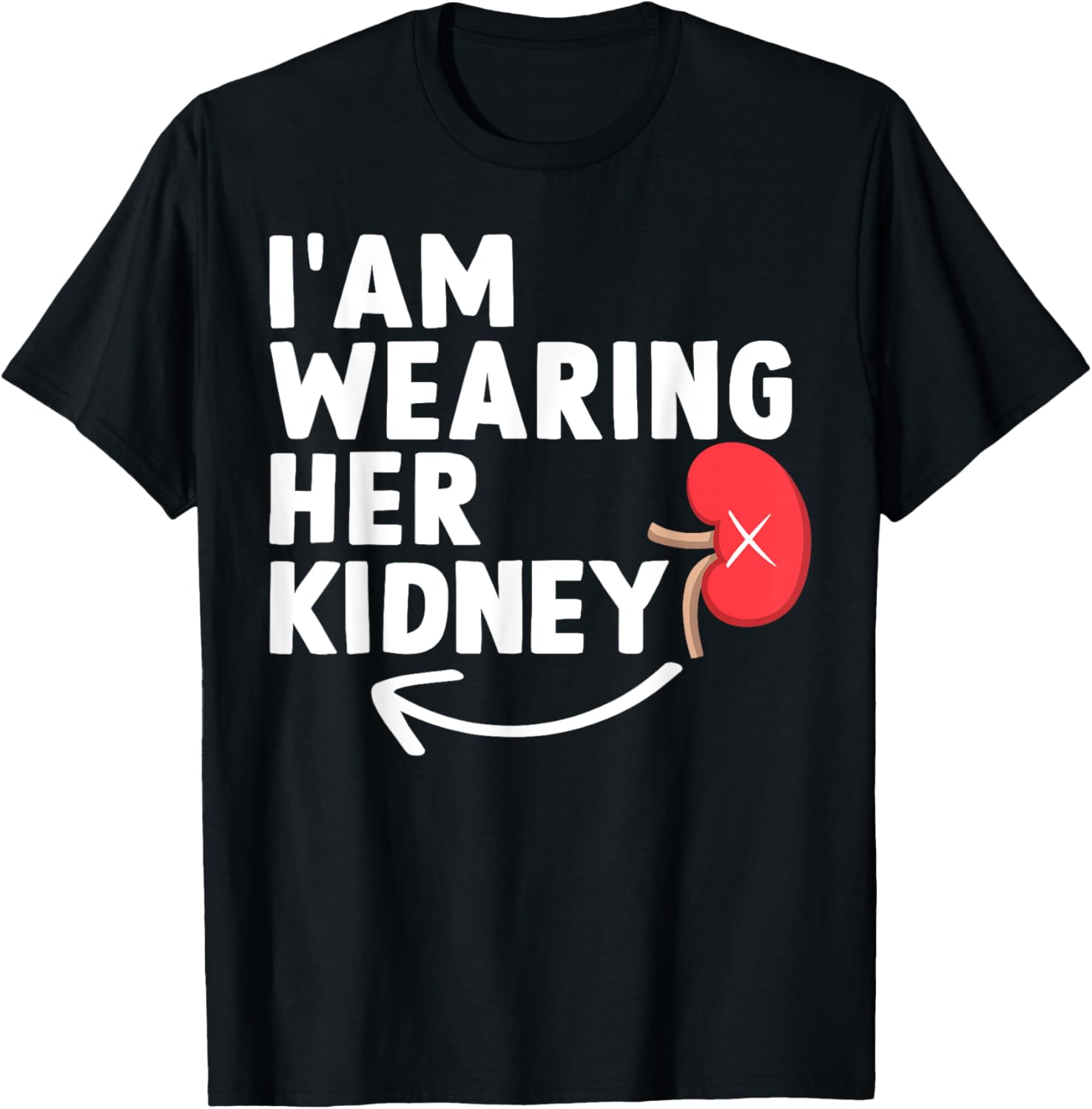 Funny Kidney Transplant Donor Wife T-Shirt for Supportive Families - 9