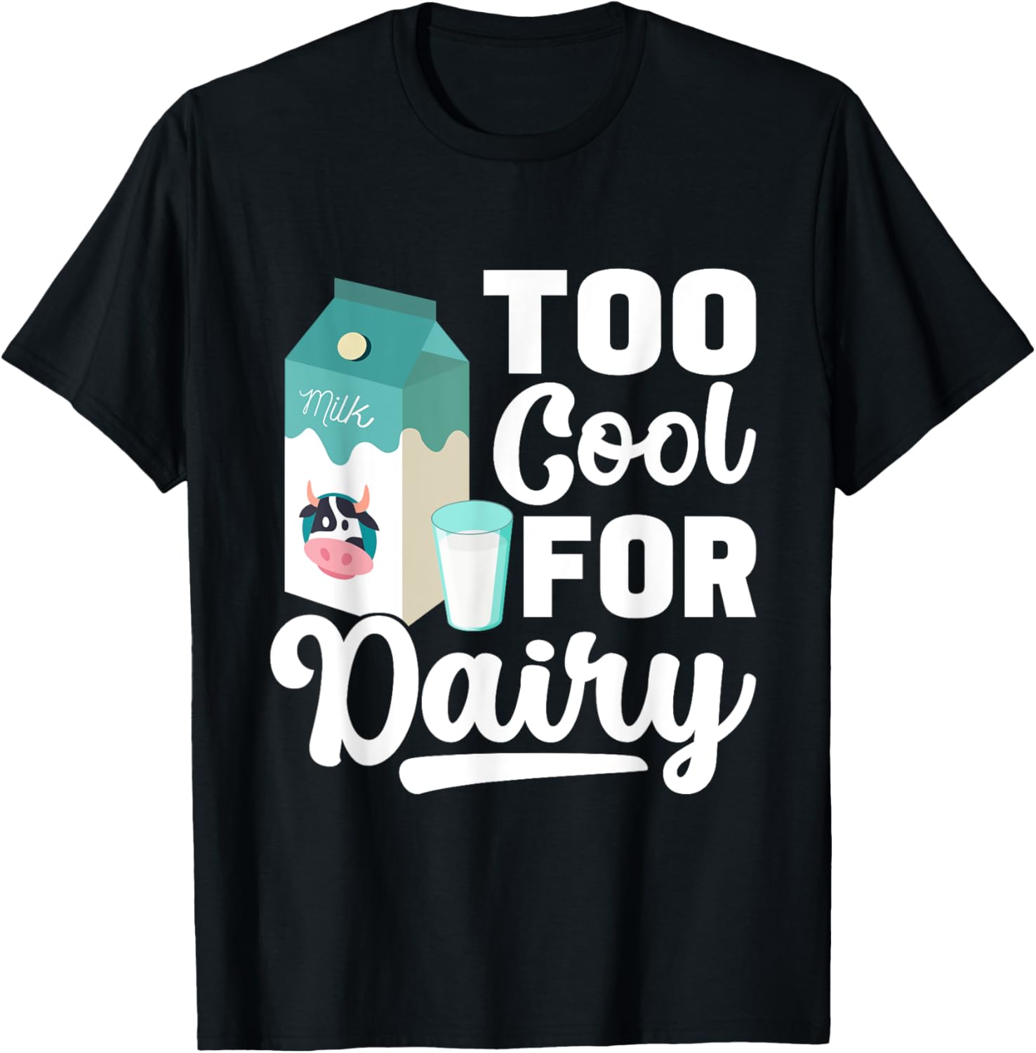 Cute Lactose Intolerance Boy T-Shirt for Dairy Allergy Awareness - 9