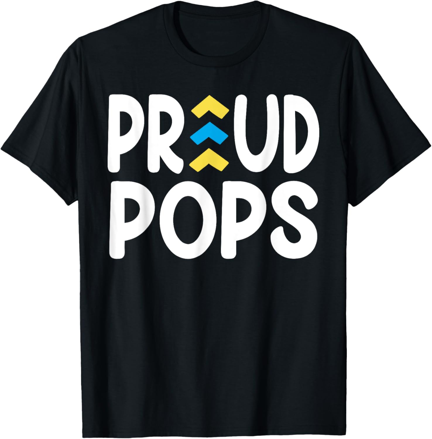 Proud Pops World Down Syndrome Day Awareness Socks and Dad T-Shirt - 4