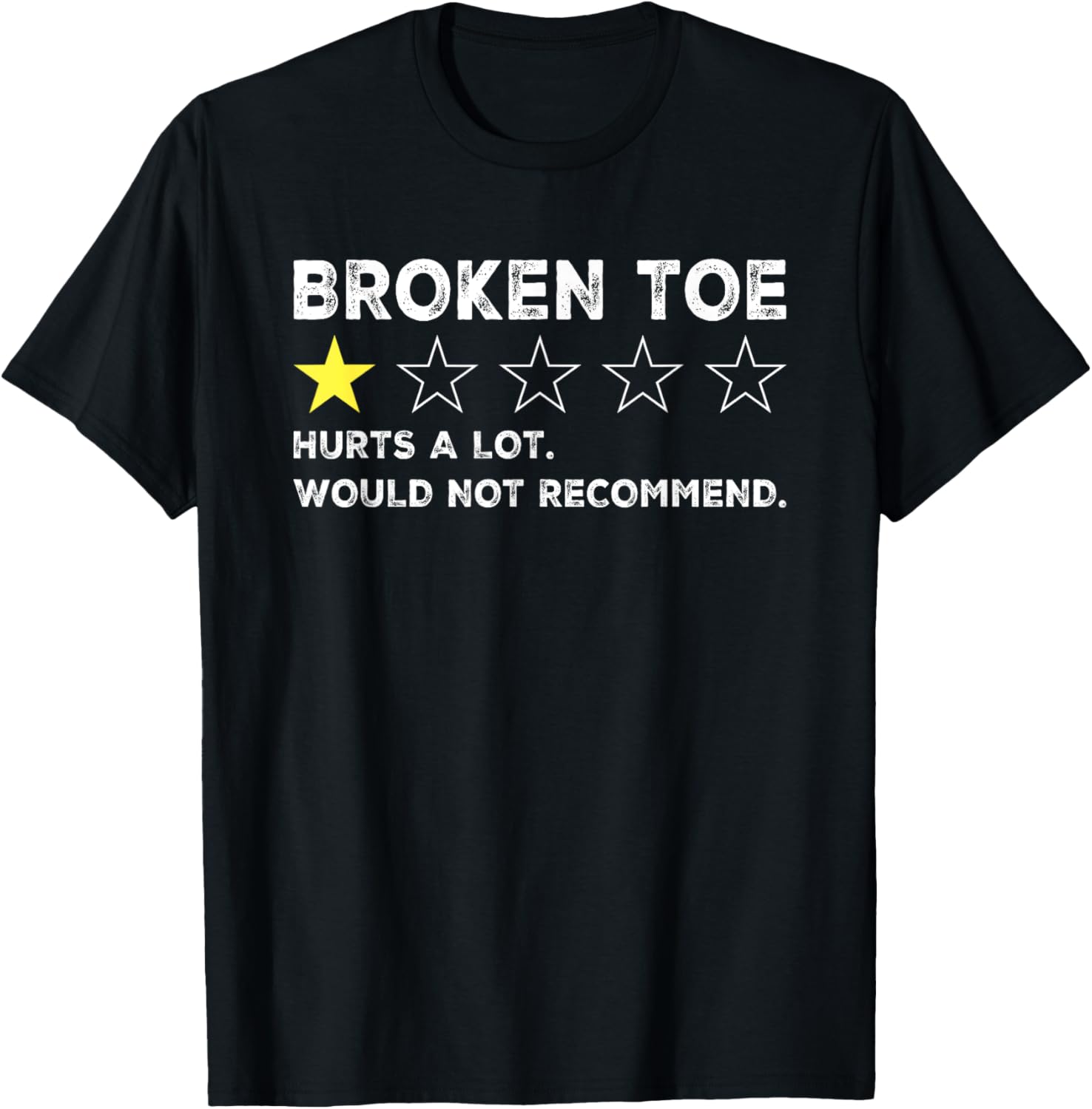 Funny Get Well Soon T-Shirt for Broken Toe Injury Recovery Humor - 8