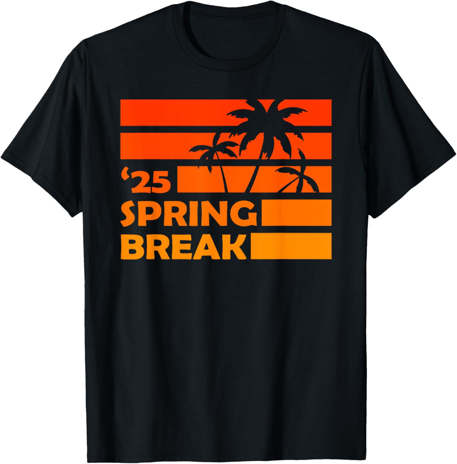 Vintage Spring Break 2025 Family Vacation Beach Graphic T-Shirt - 10