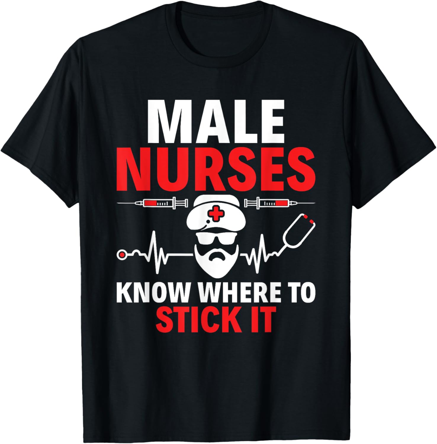 Funny Male Nurse Murse T-Shirt for RN Nurses - Great Gift Idea! - 14