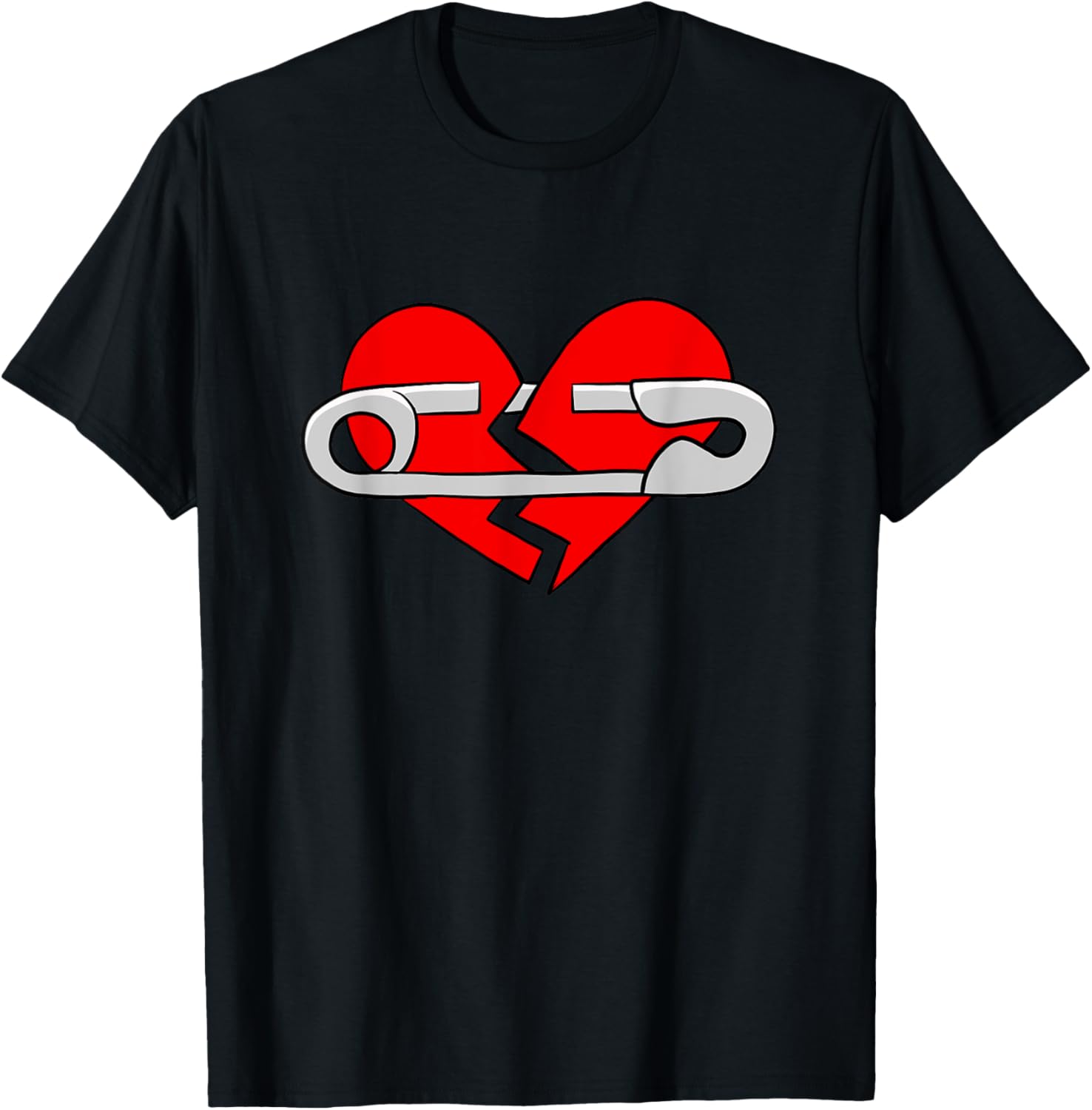 Red Healing In Progress Graphic T-Shirt - Stylish Healing Quotes Tee - 1