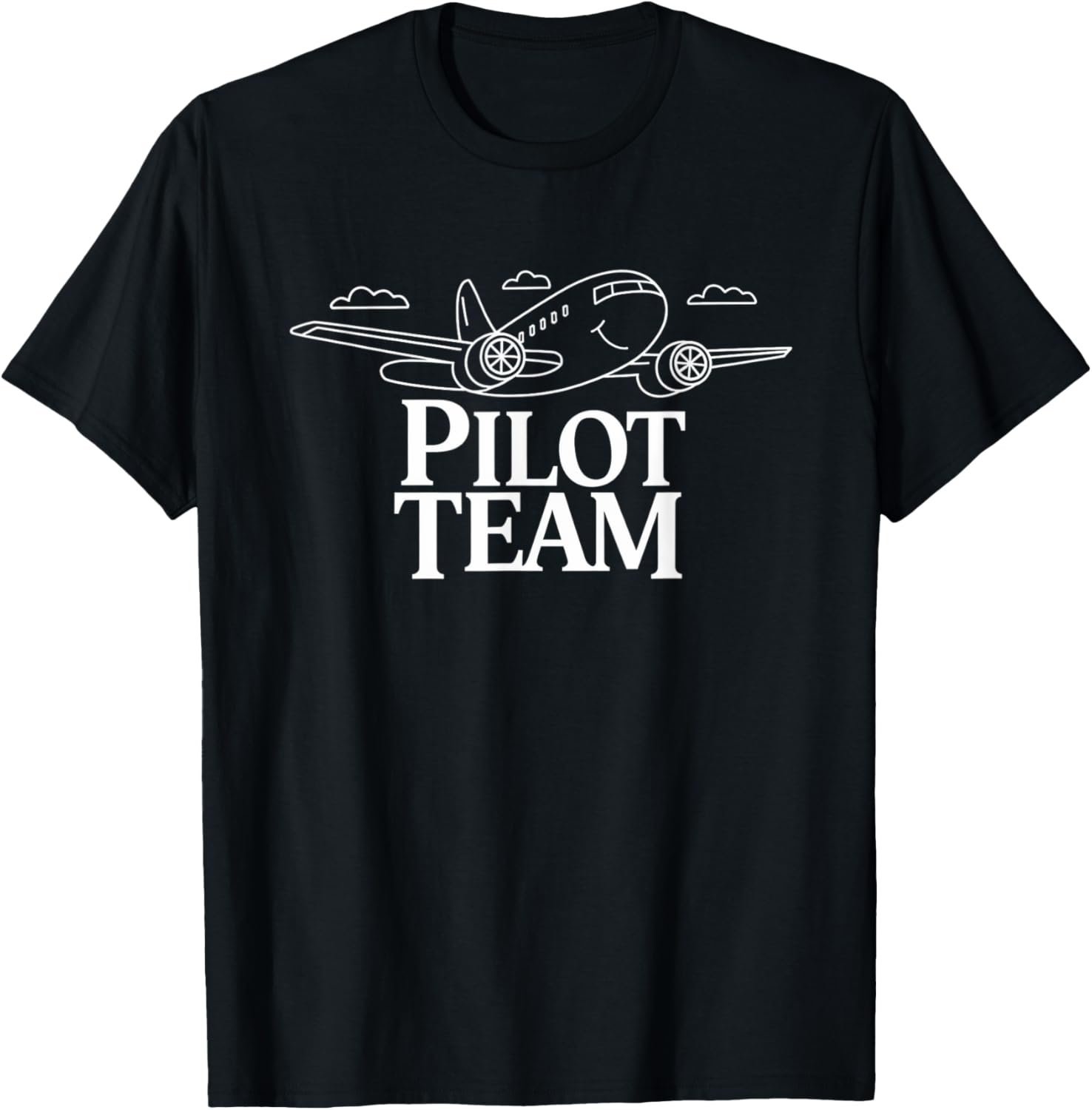 Pilot Team Flying Airplane Lover T-Shirt for Future Flight Crew - 3