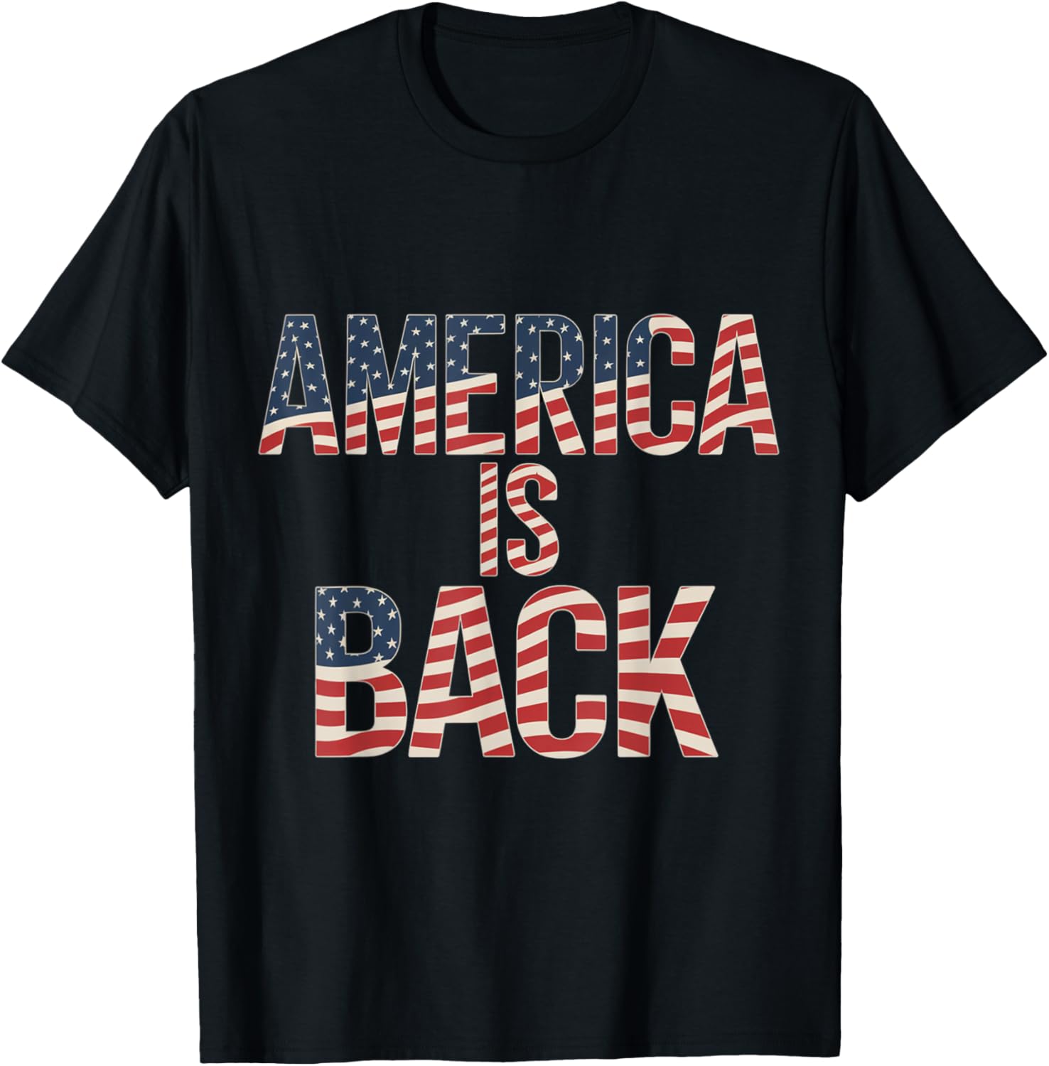 America Is Back T-Shirt for Freedom Lovers - Fun, Stylish Apparel - 1