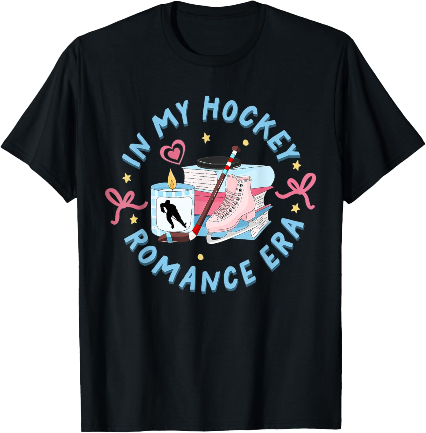 Funny Hockey Romance Reader T-Shirt for Sport Lovers and Fans - 10