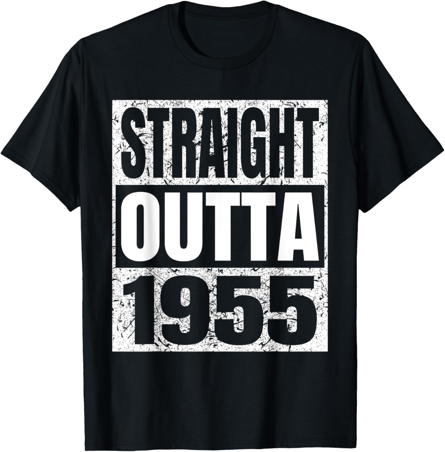 Vintage 1955 Birthday T-Shirt Straight Outta 1955 Classic Retro Style - 17