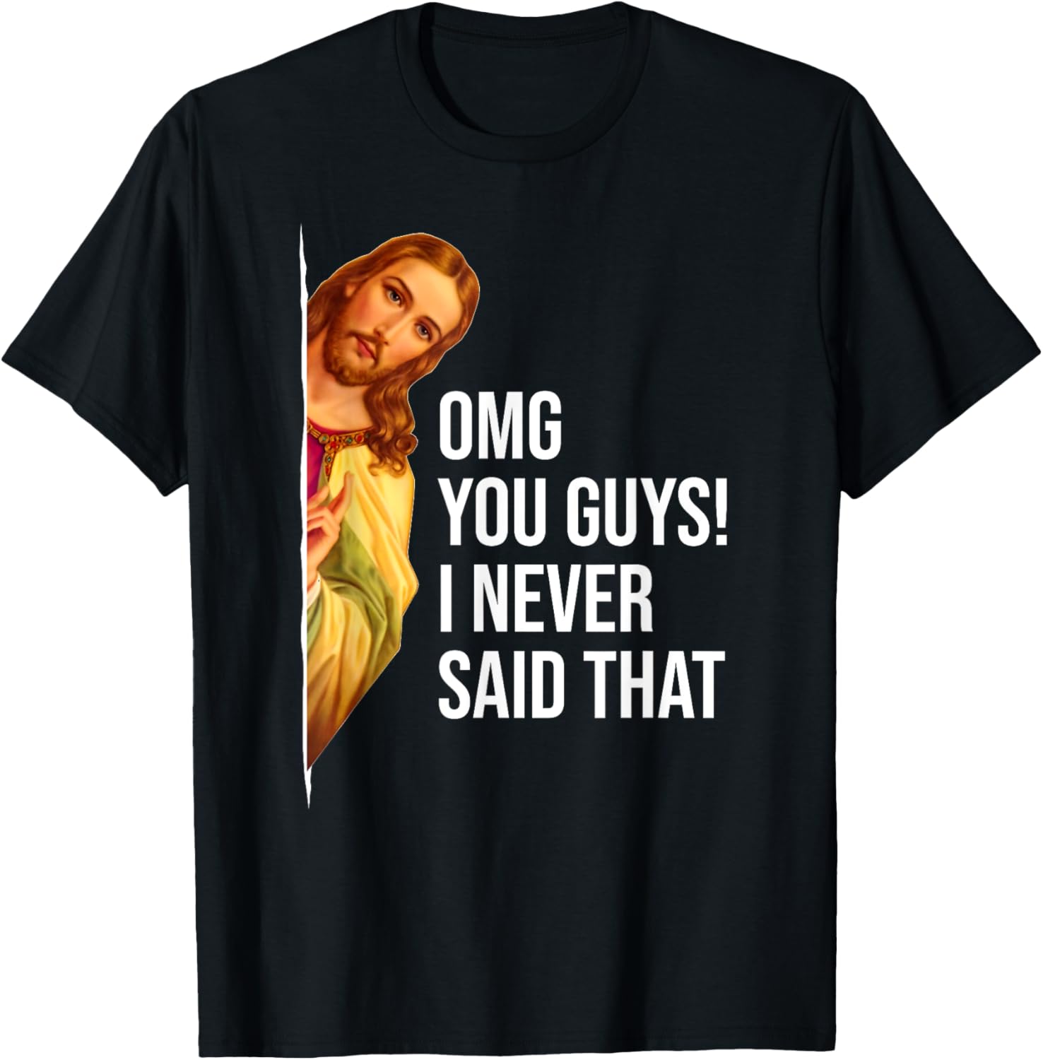 Funny Easter T-Shirt Jesus Sarcasm OMG You Guys Cool Graphic Tee - 23